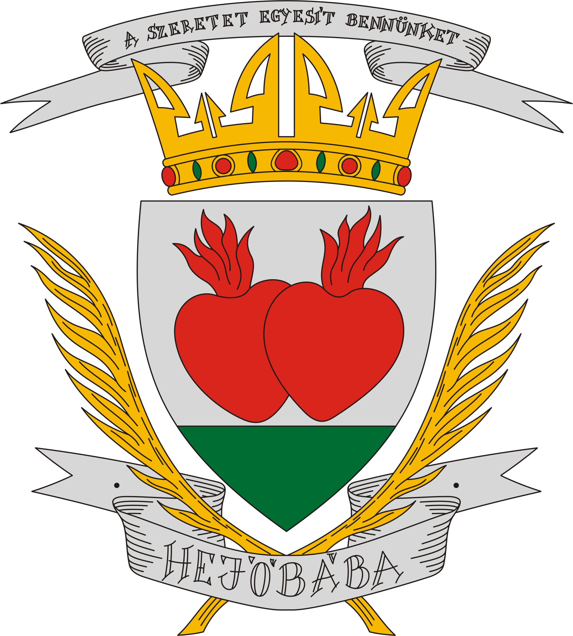Hejőbába község címere Hejőbába község