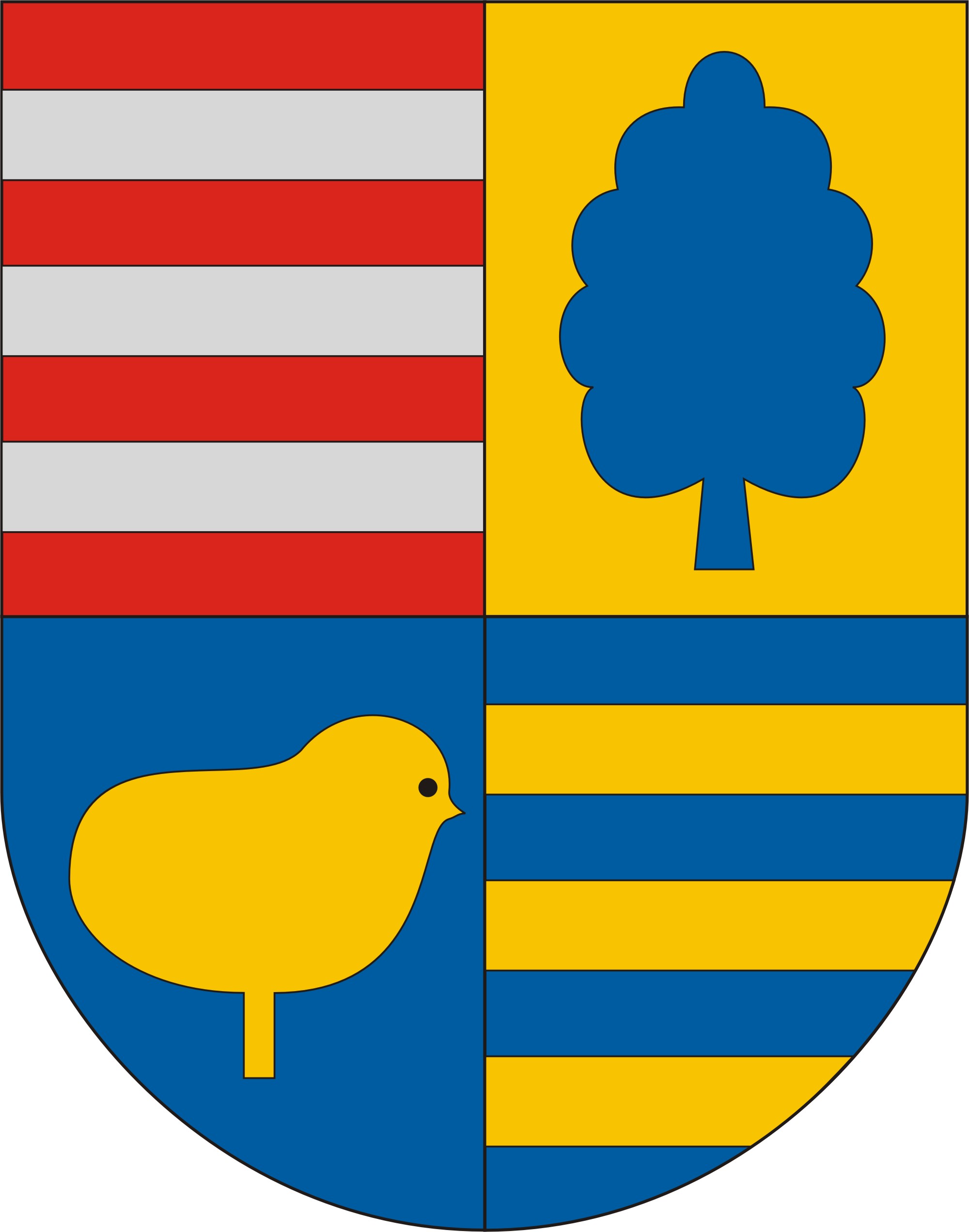Hernád község címere Hernád község