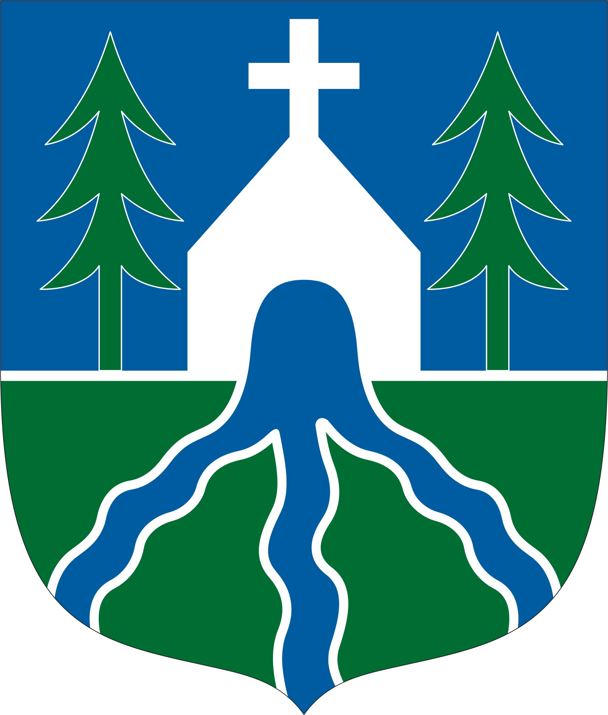 Hidegkút község címere Hidegkút község