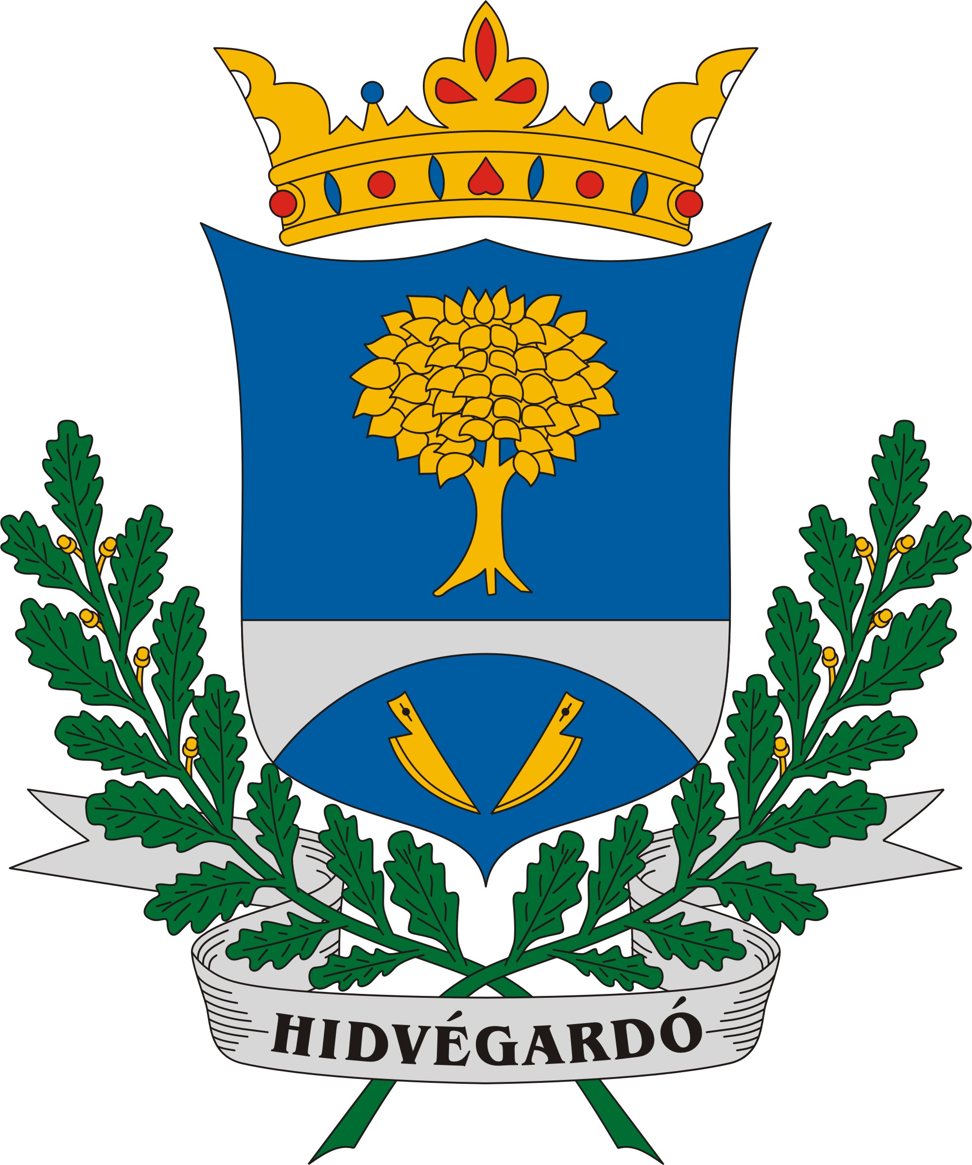 Hidvégardó község címere Hidvégardó község