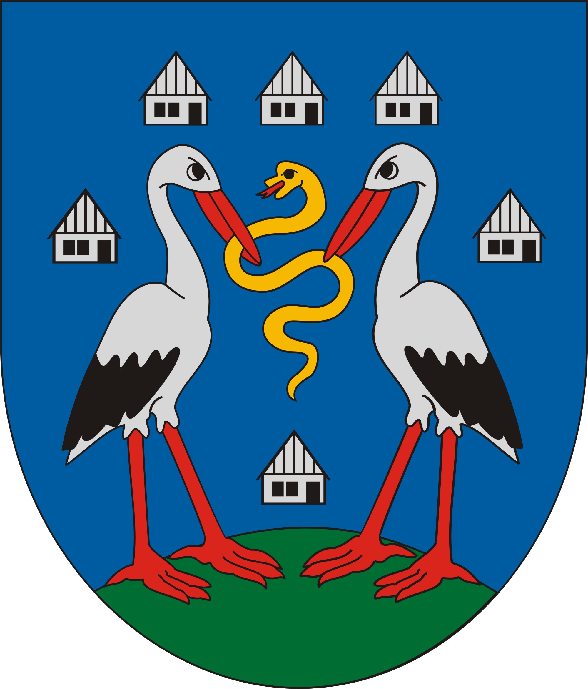 Homokmégy község címere Homokmégy község