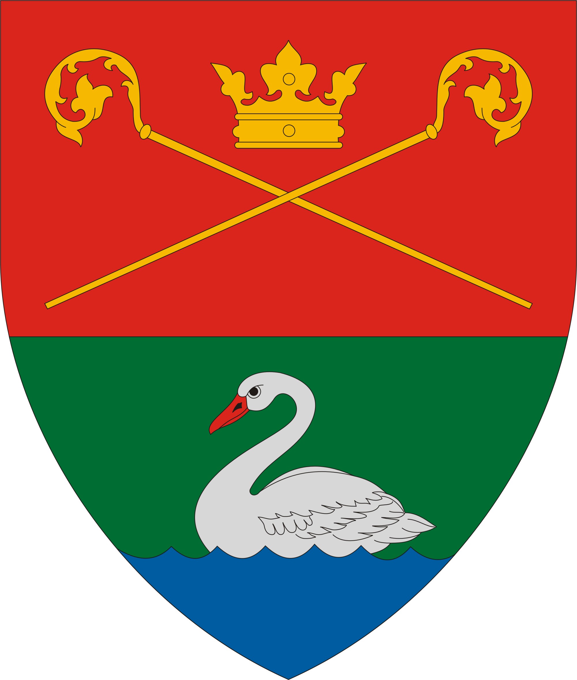 Homorúd község címere Homorúd község