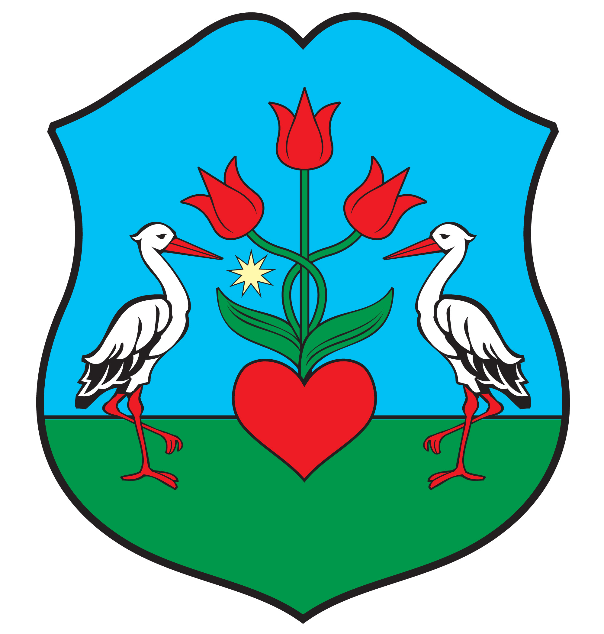 Hort község címere Hort község