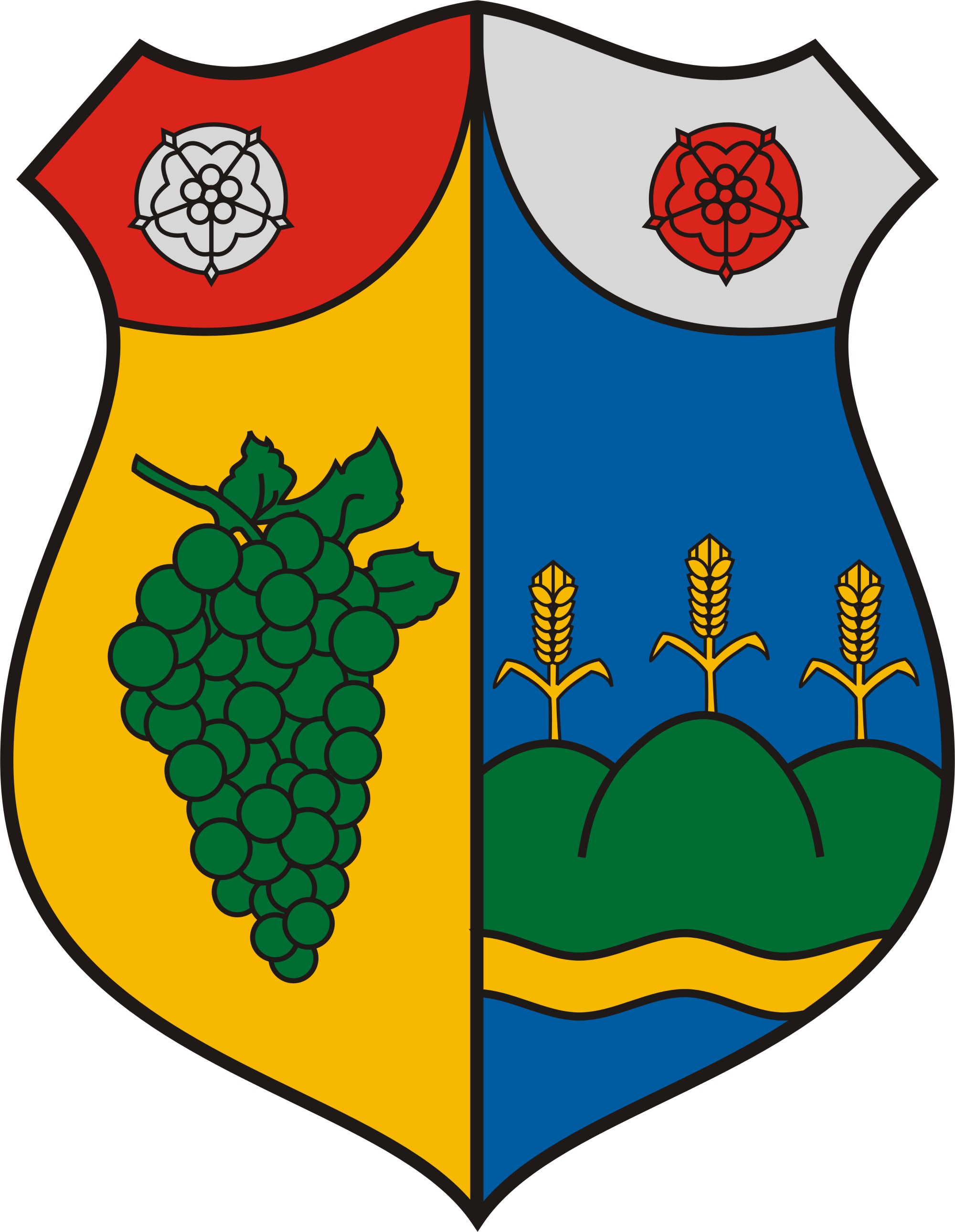 Hosszúhetény község címere Hosszúhetény község
