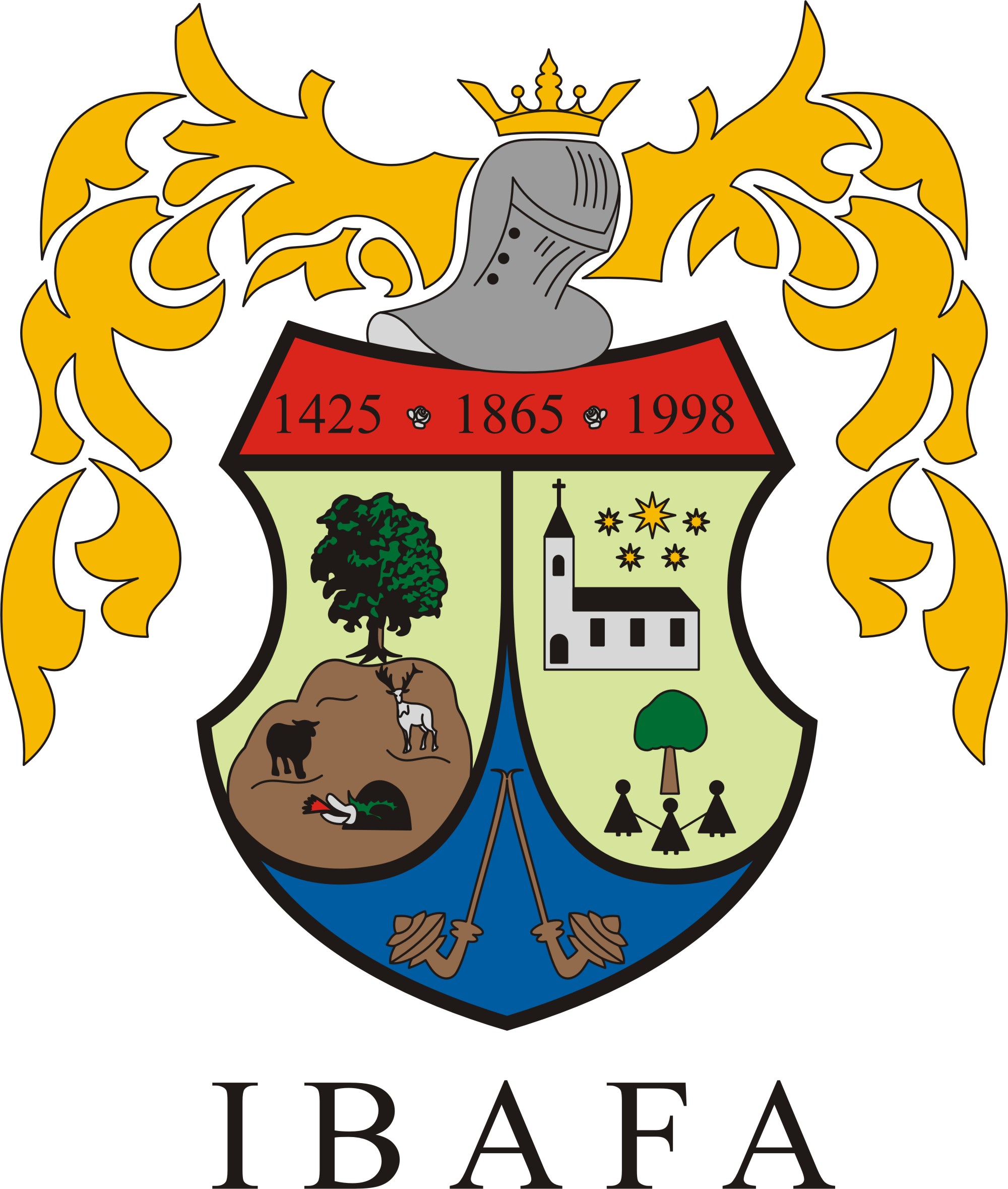 Ibafa község címere Ibafa község