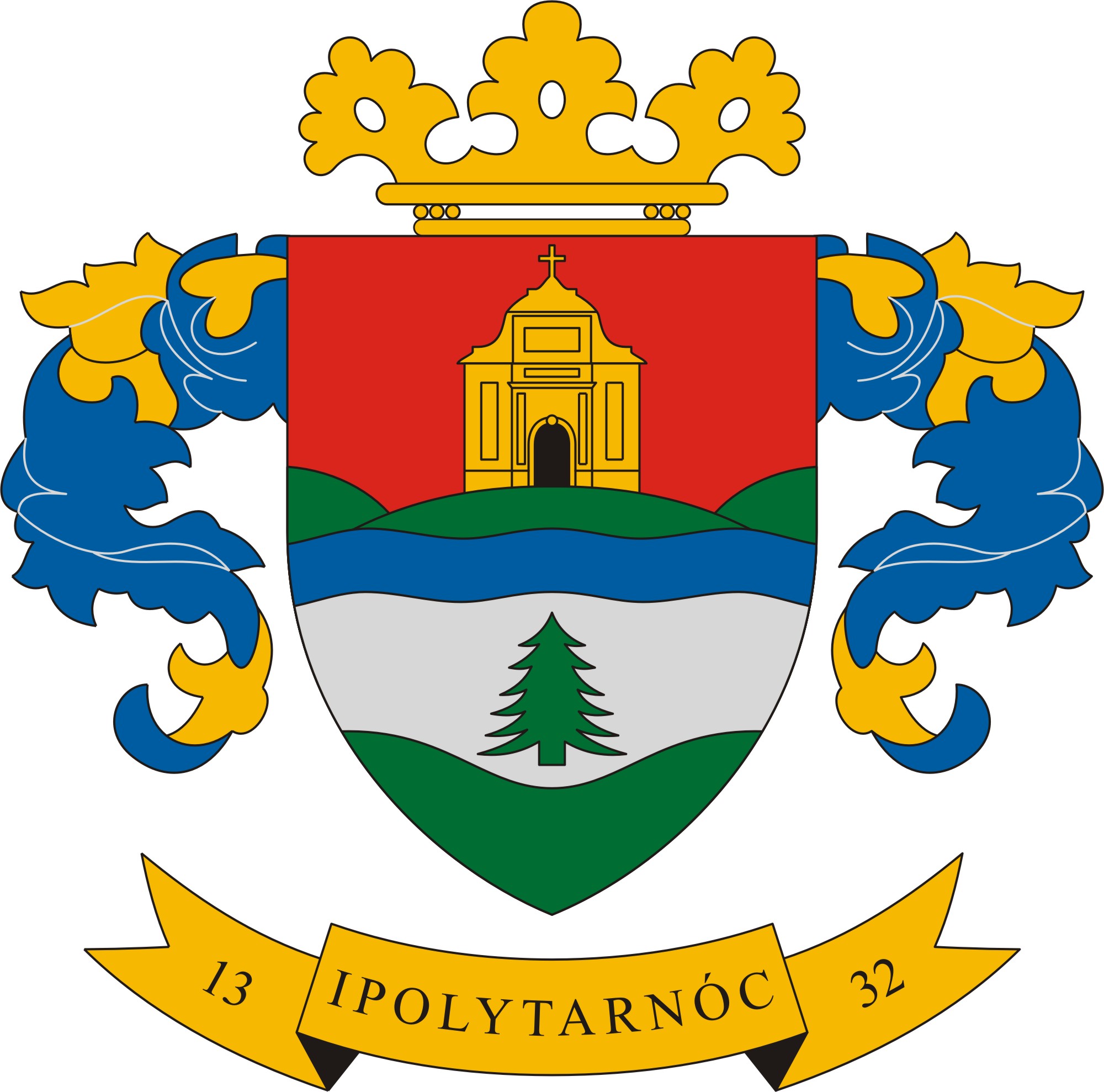 Ipolytarnóc község címere Ipolytarnóc község