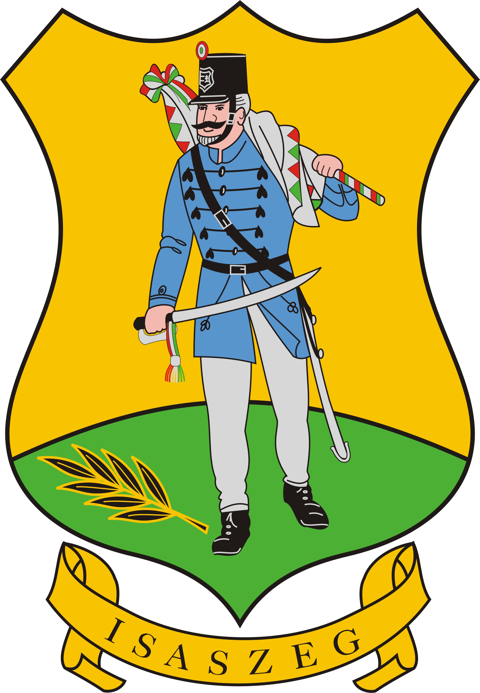 Isaszeg nagyközség címere Isaszeg nagyközség