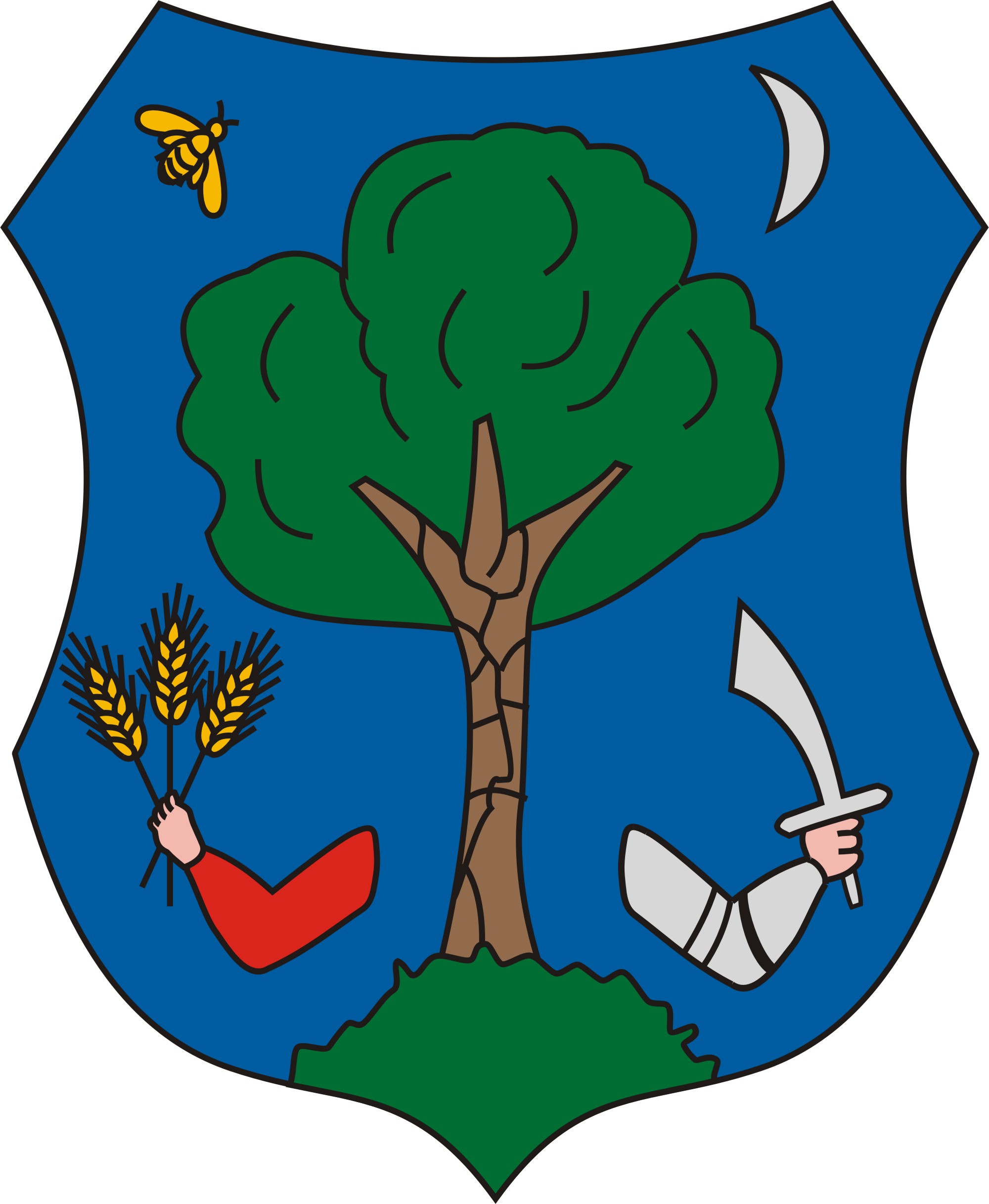 Kakucs község címere Kakucs község