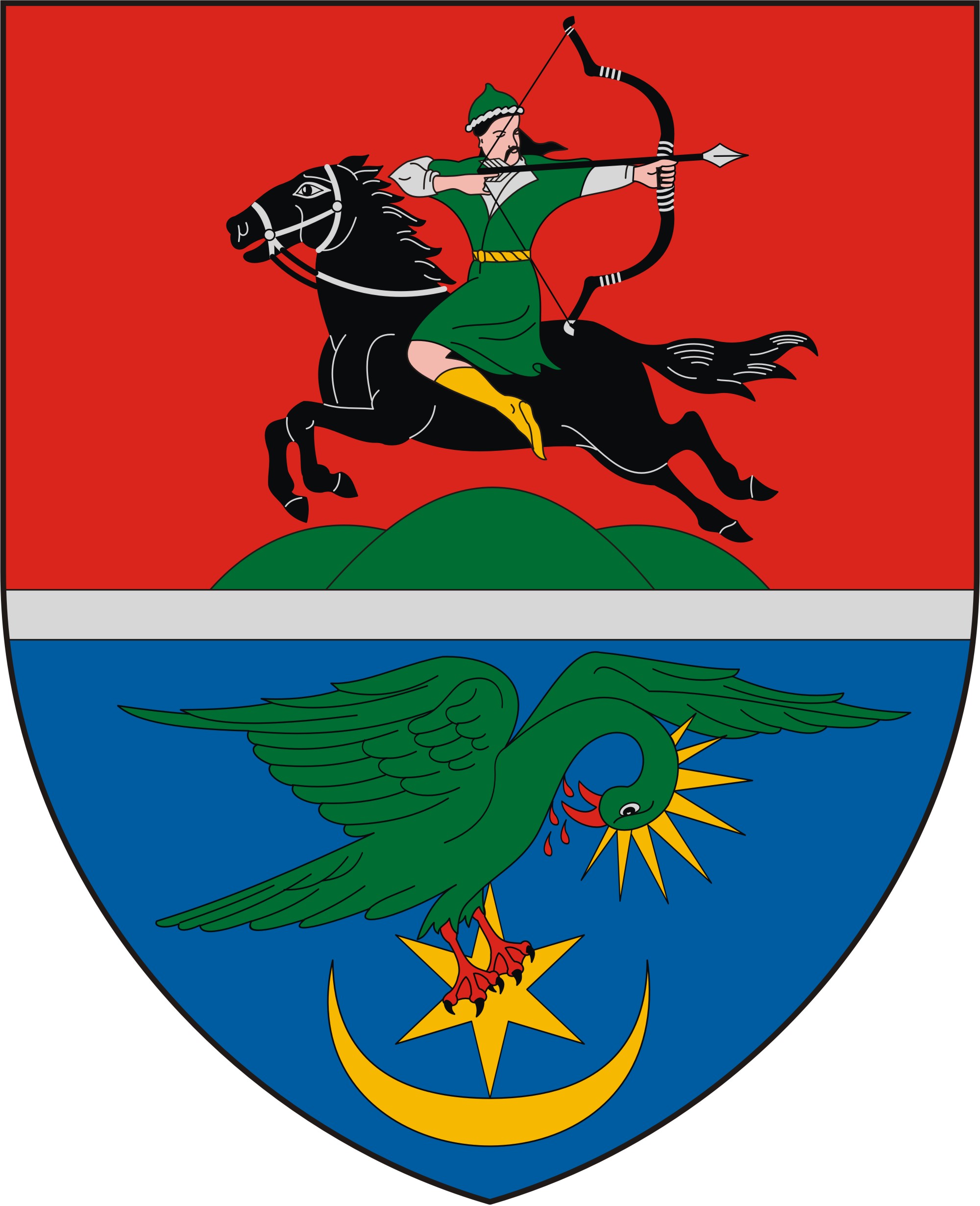 Kaposmérő község címere Kaposmérő község
