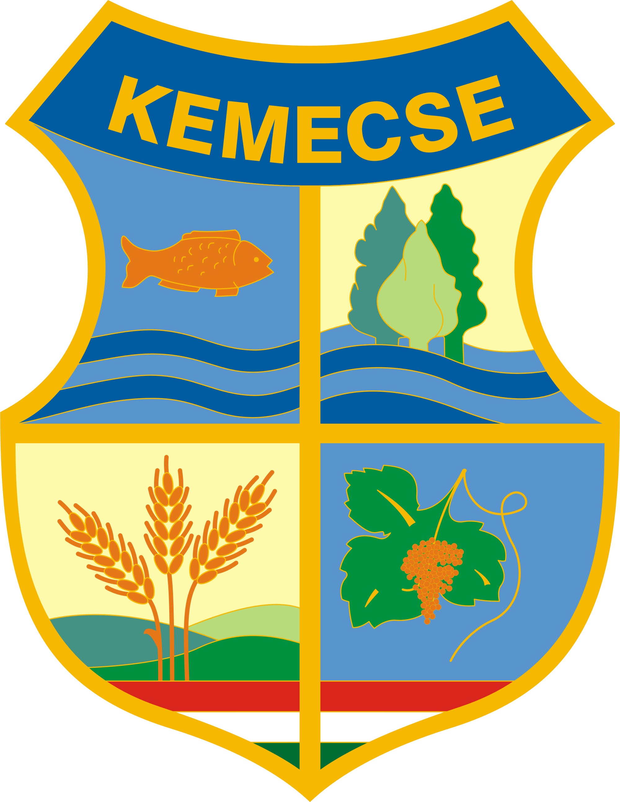 Kemecse város címere Kemecse város