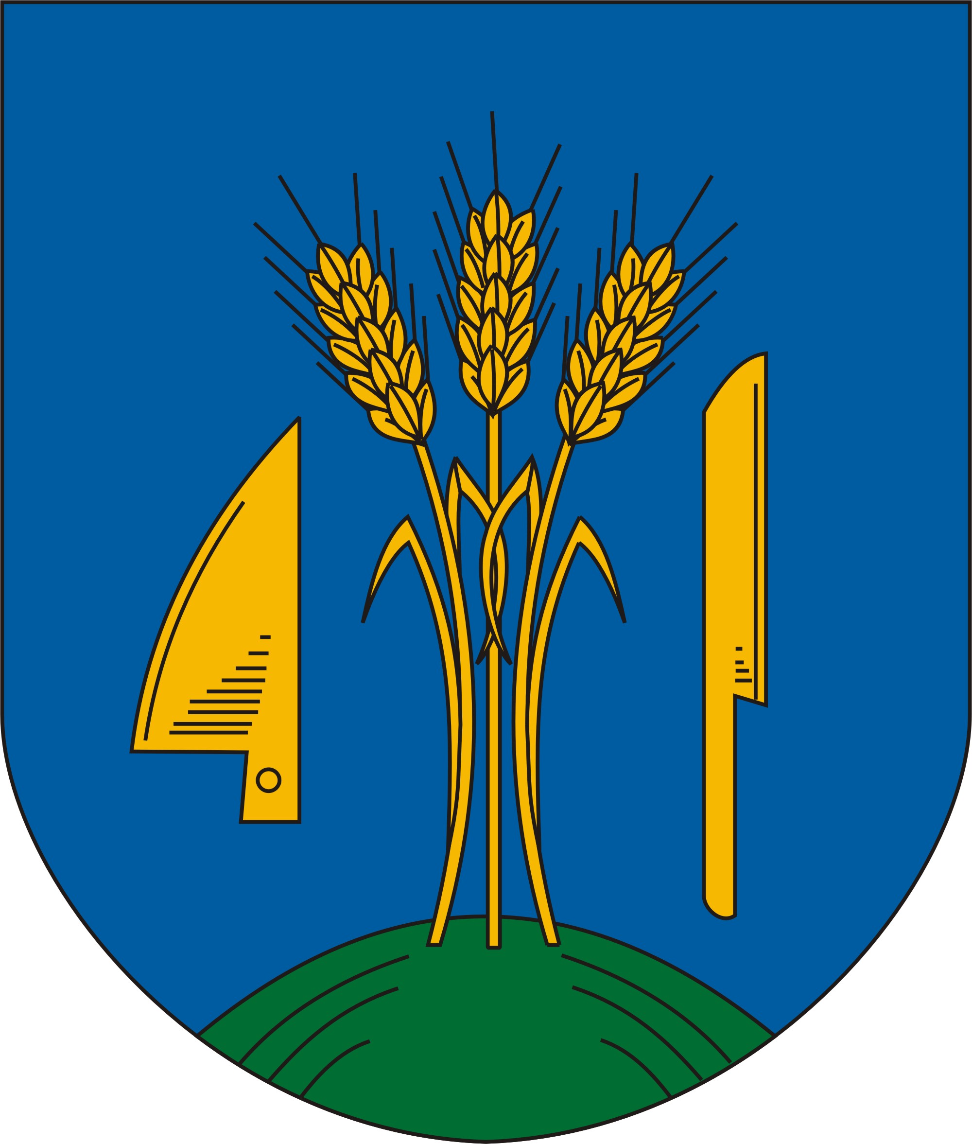 Kemenespálfa község címere Kemenespálfa község