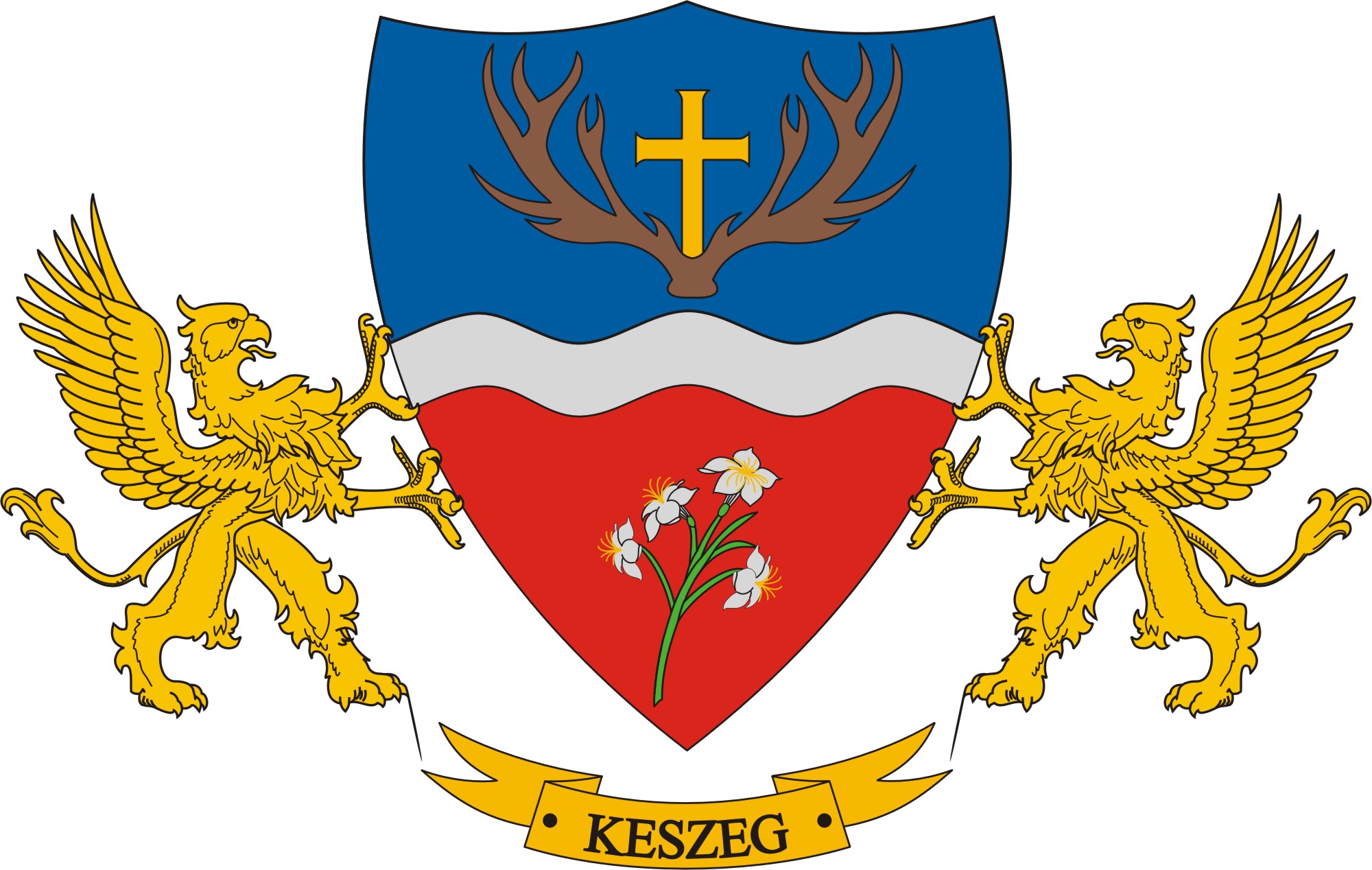 Keszeg község címere Keszeg község