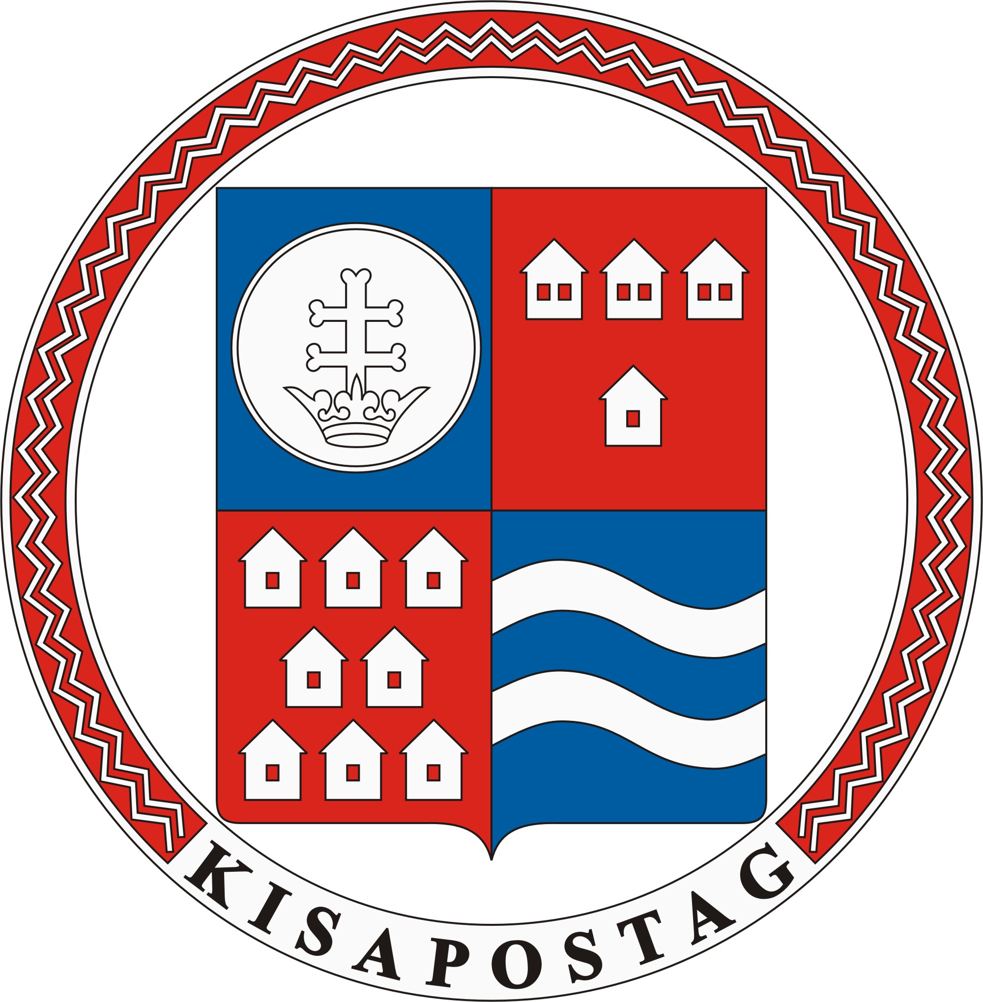 Kisapostag község címere Kisapostag község