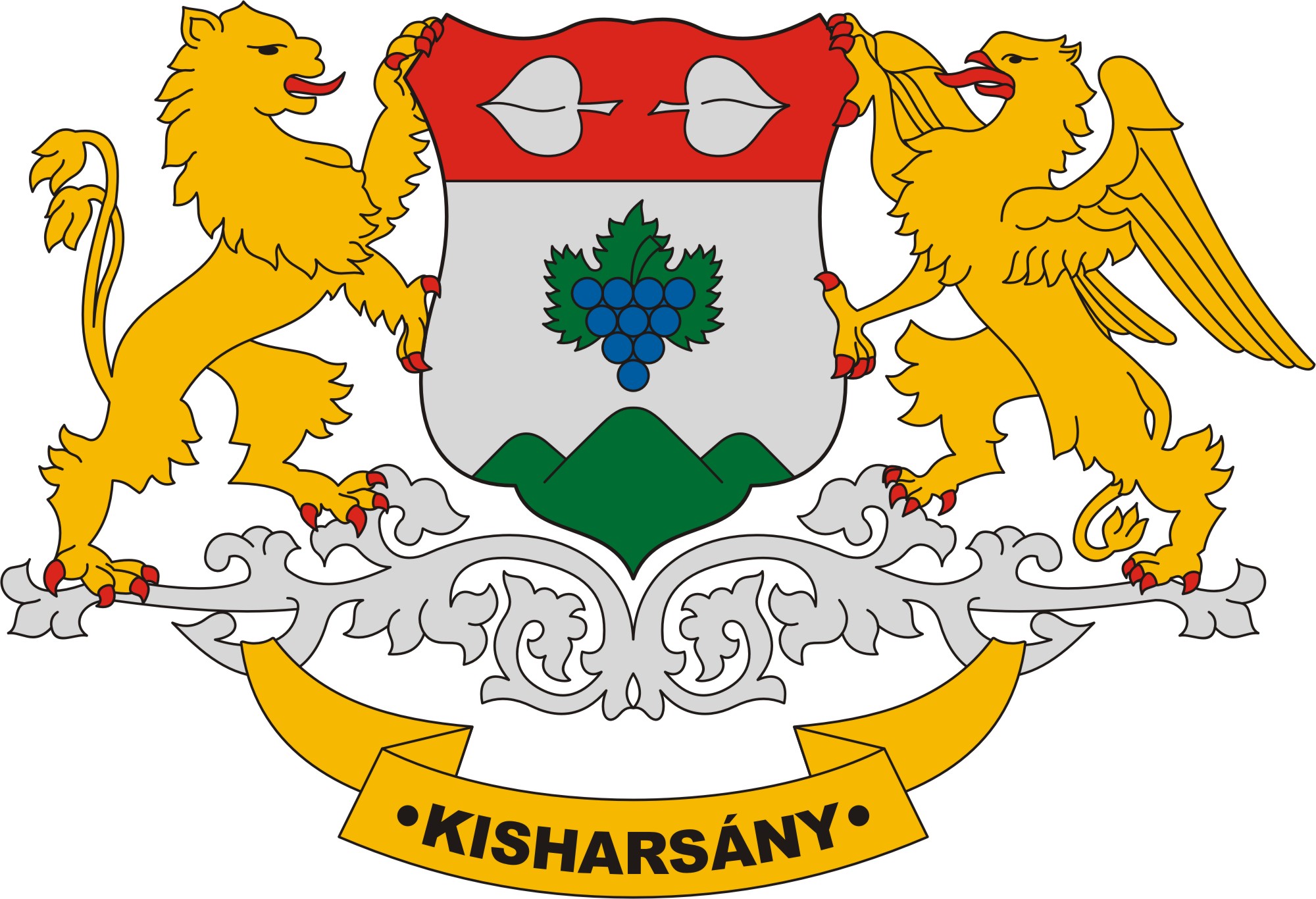 Kisharsány község címere Kisharsány község