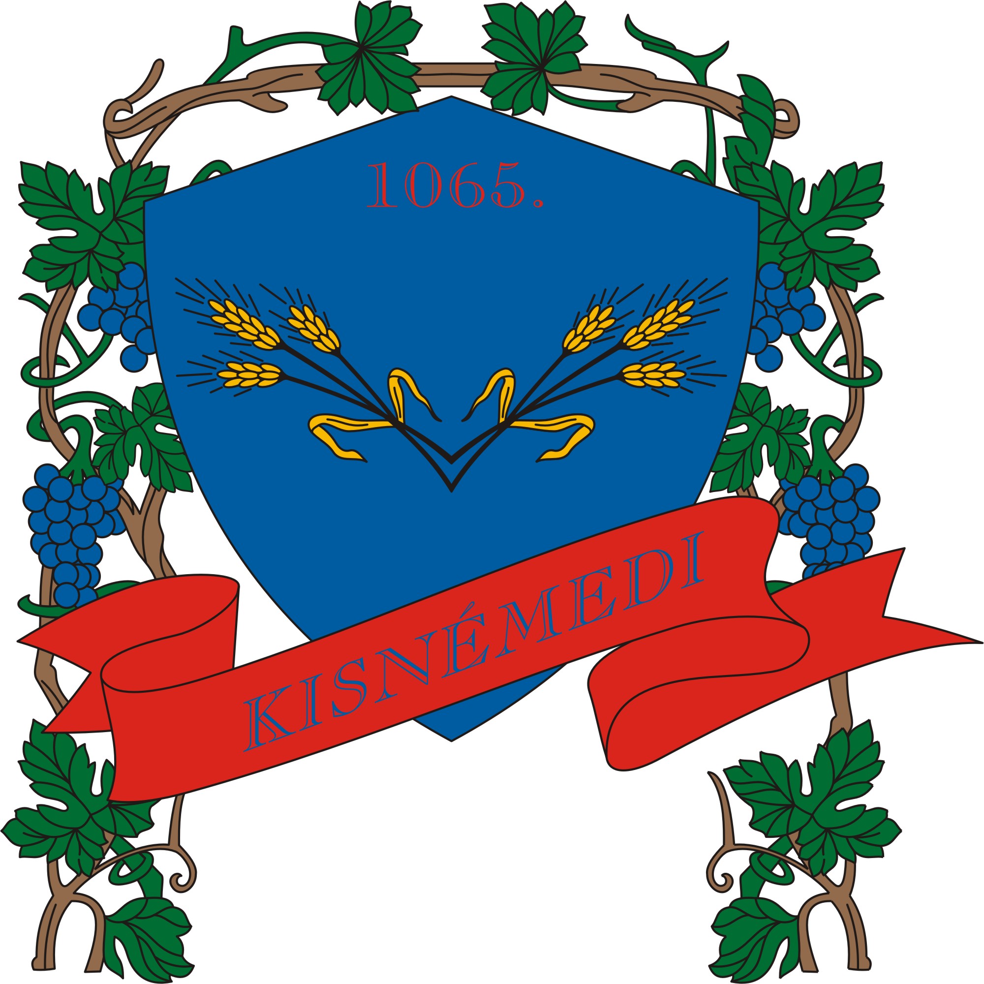 Kisnémedi község címere Kisnémedi község