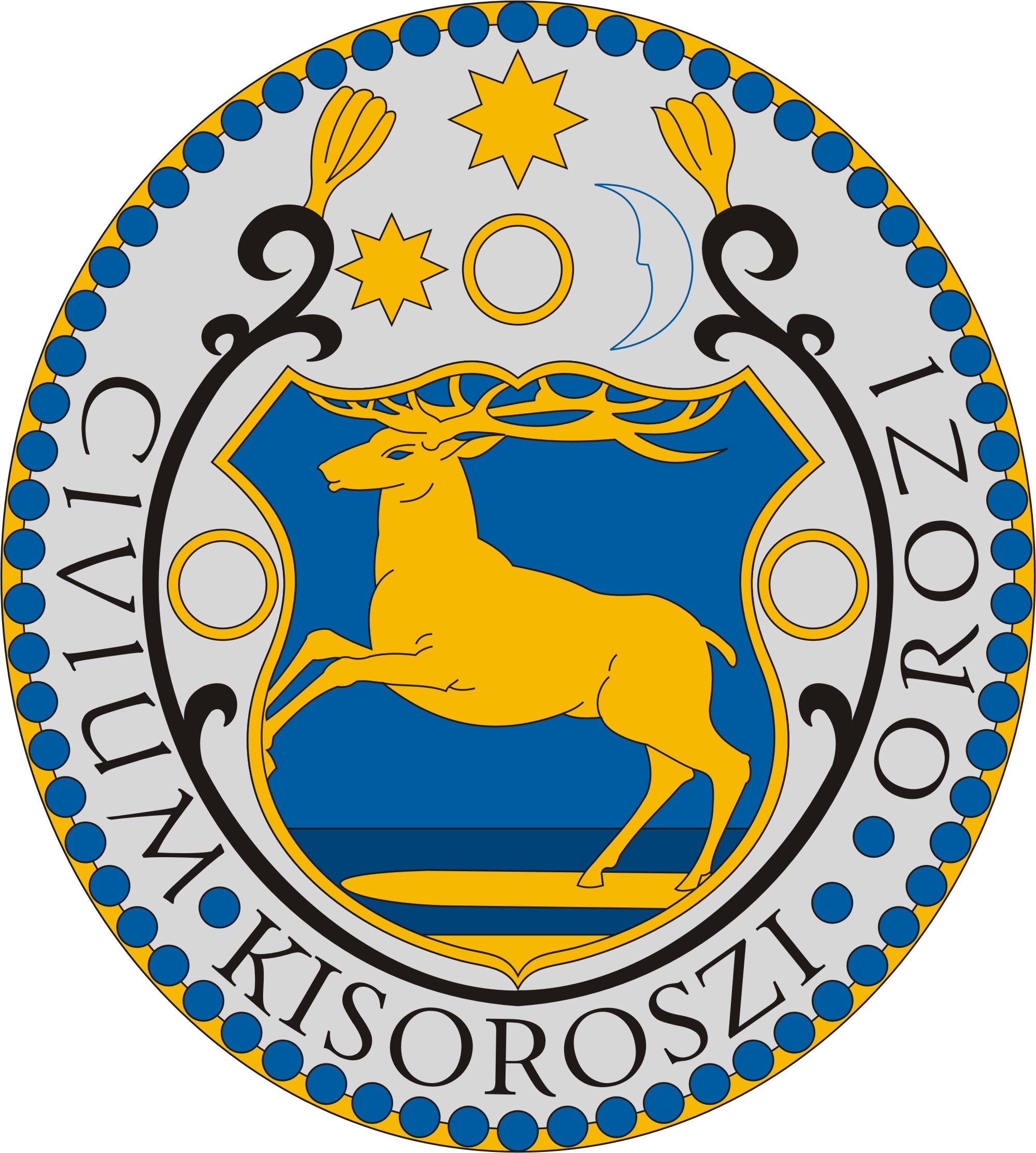 Kisoroszi község címere Kisoroszi község