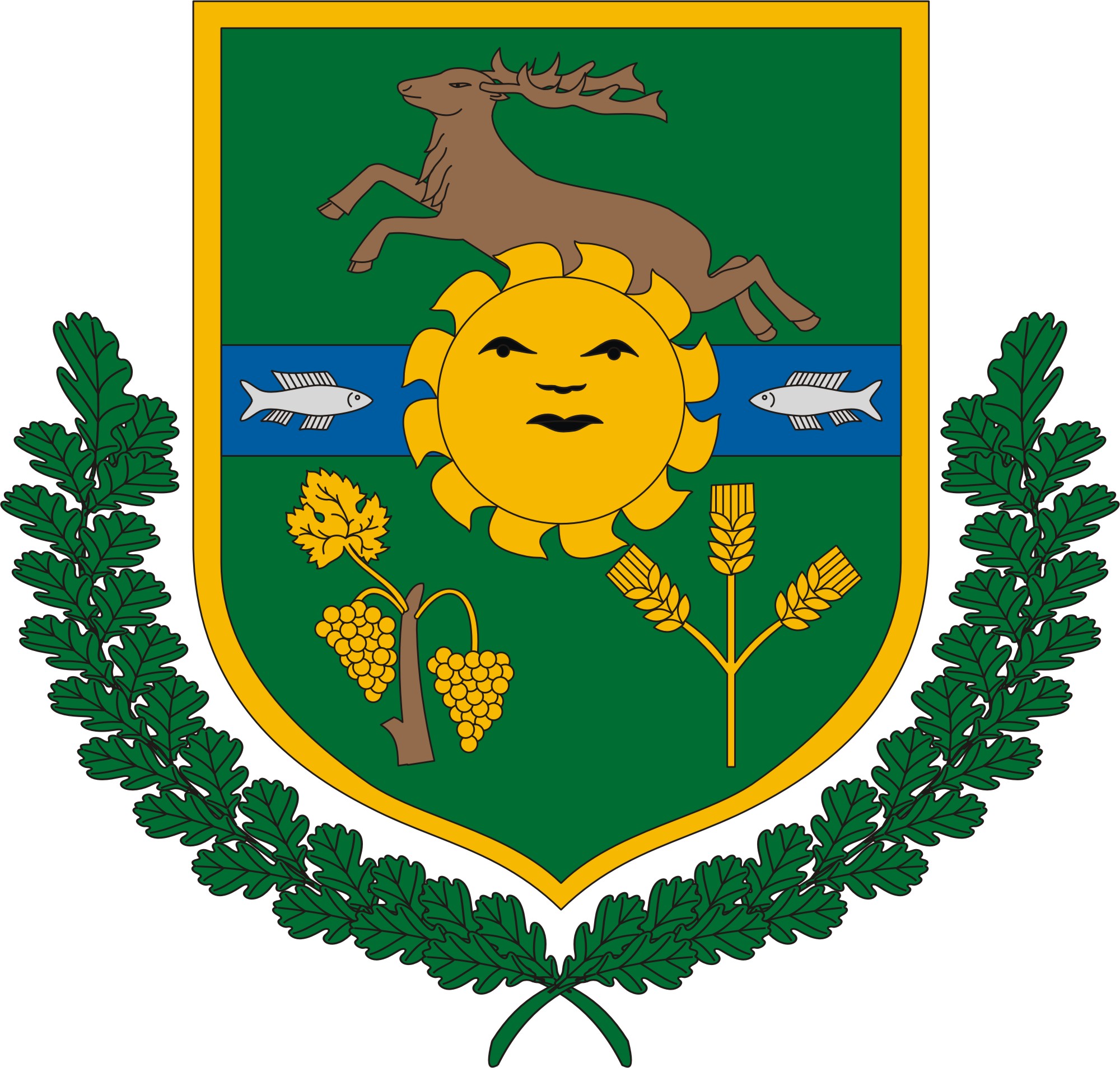 Kisszékely község címere Kisszékely község