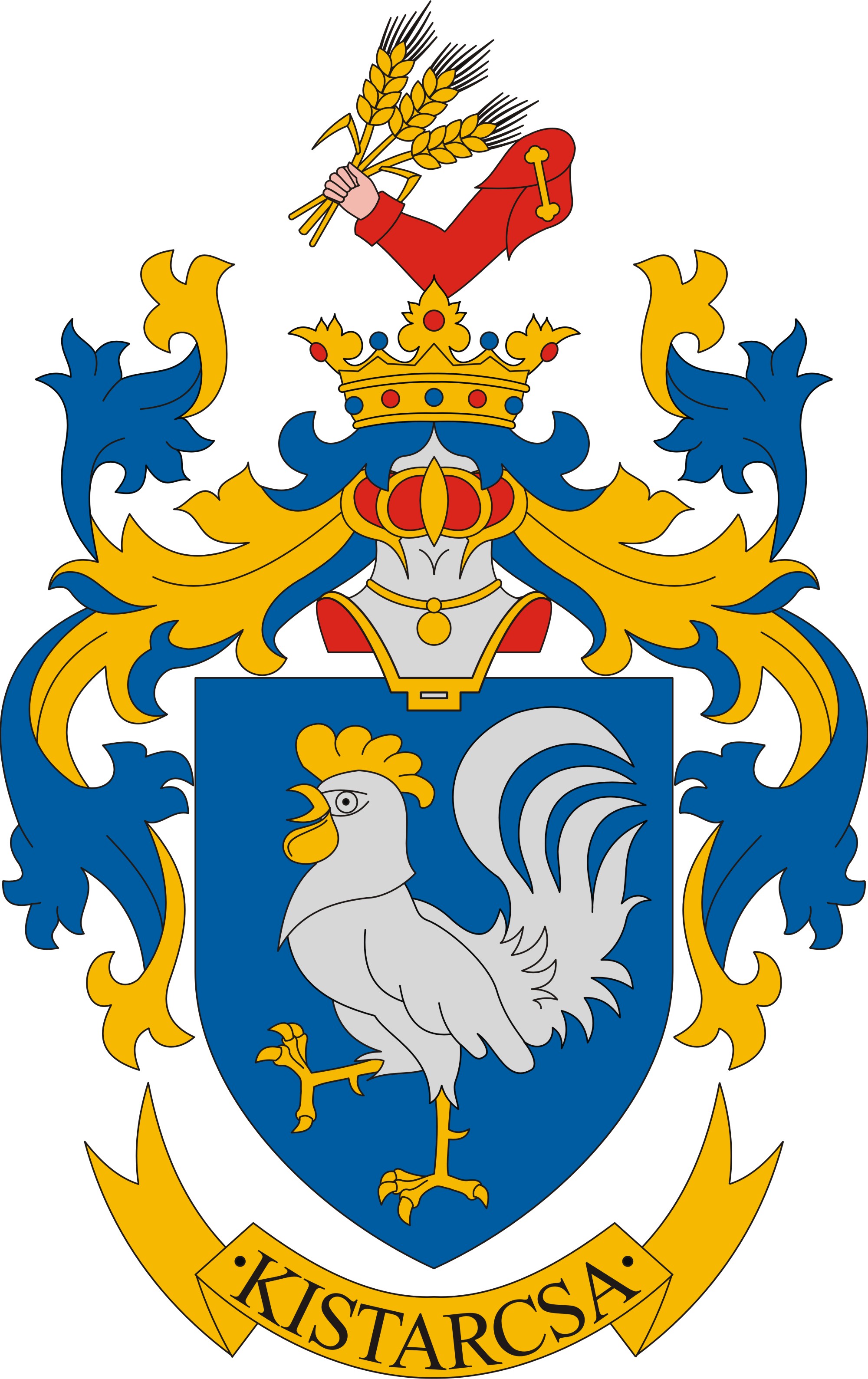 Kistarcsa község címere Kistarcsa község