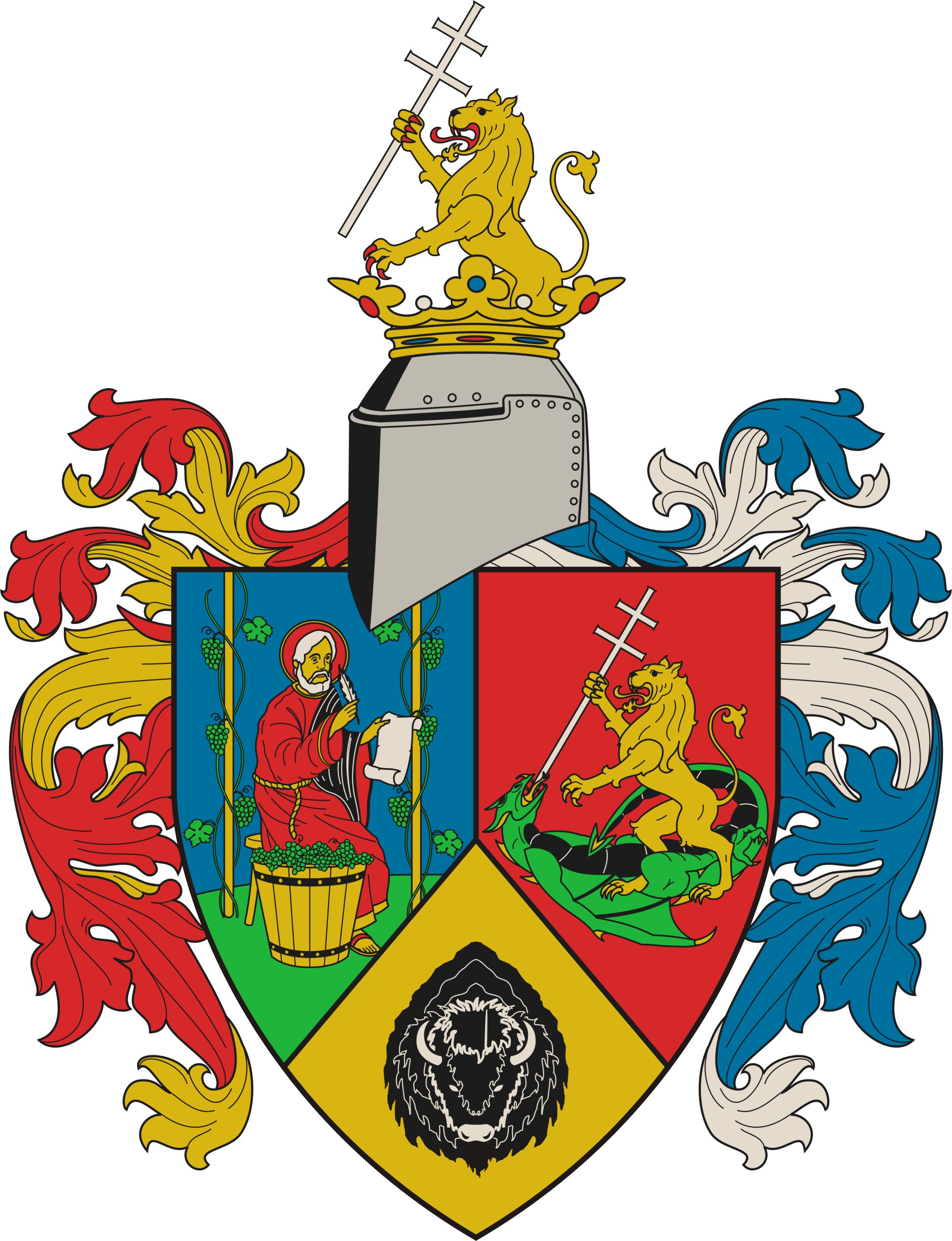 Kiszombor község címere Kiszombor község