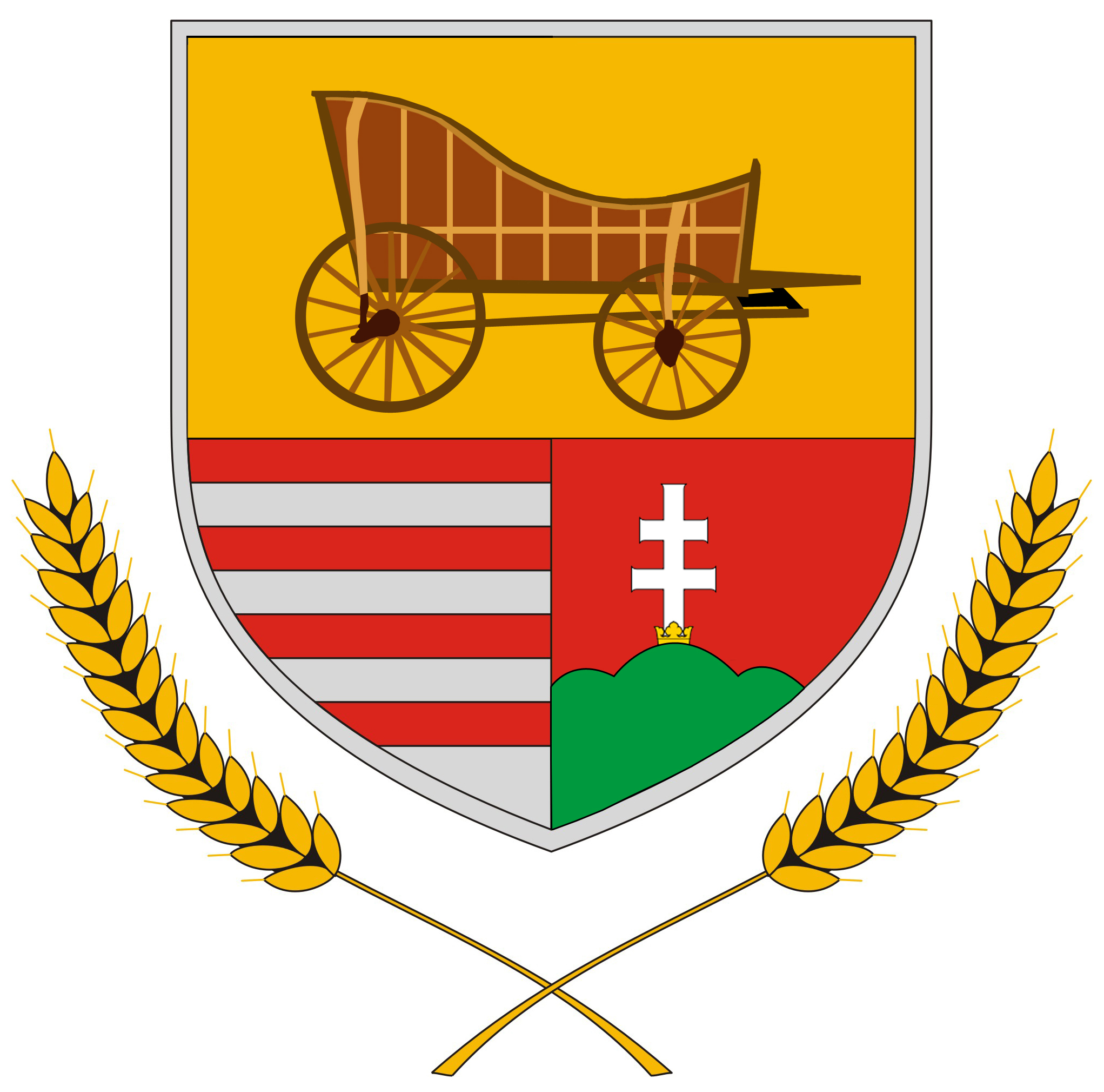 Kocs község címere Kocs község