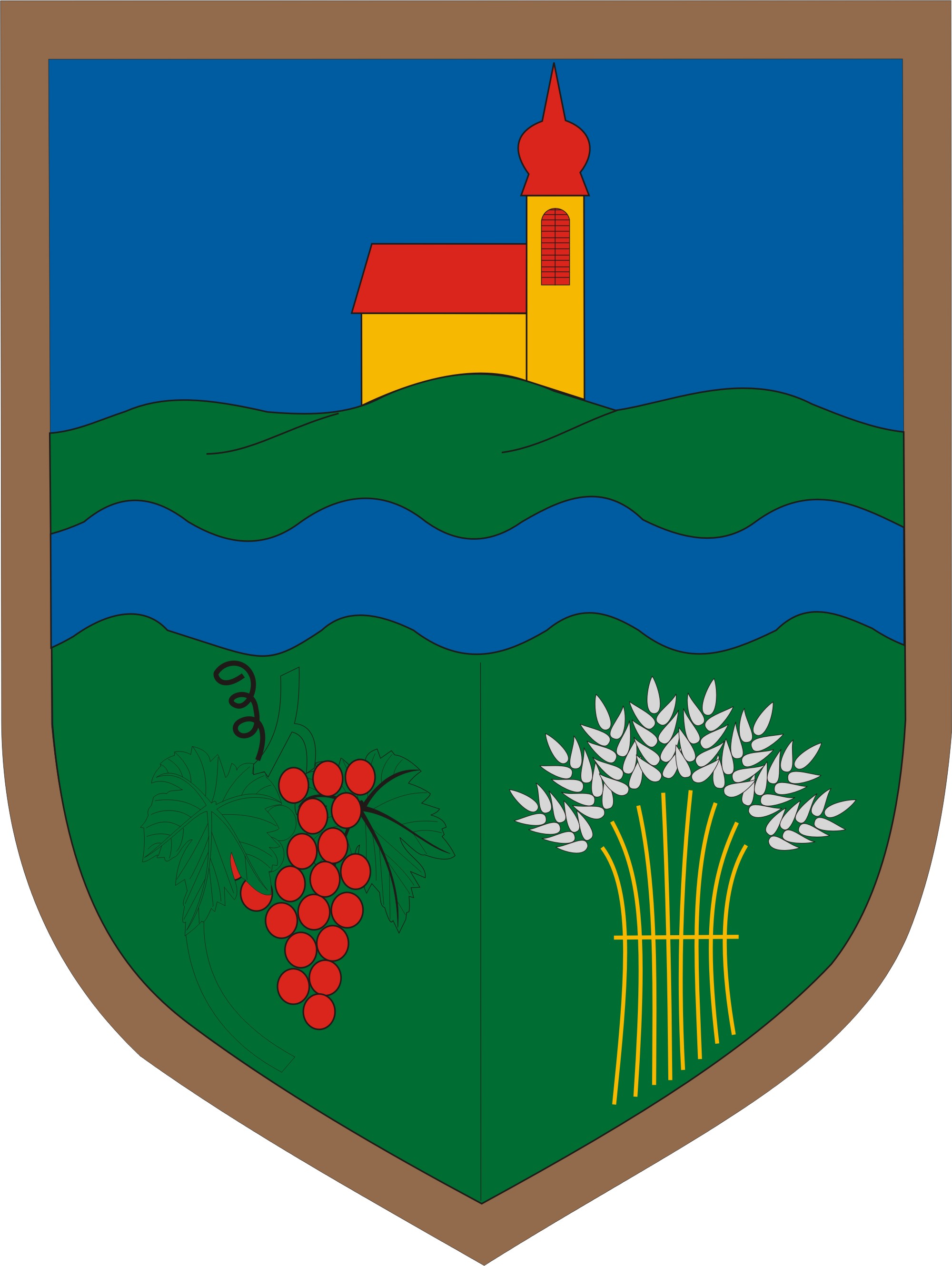 Kölesd község címere Kölesd község