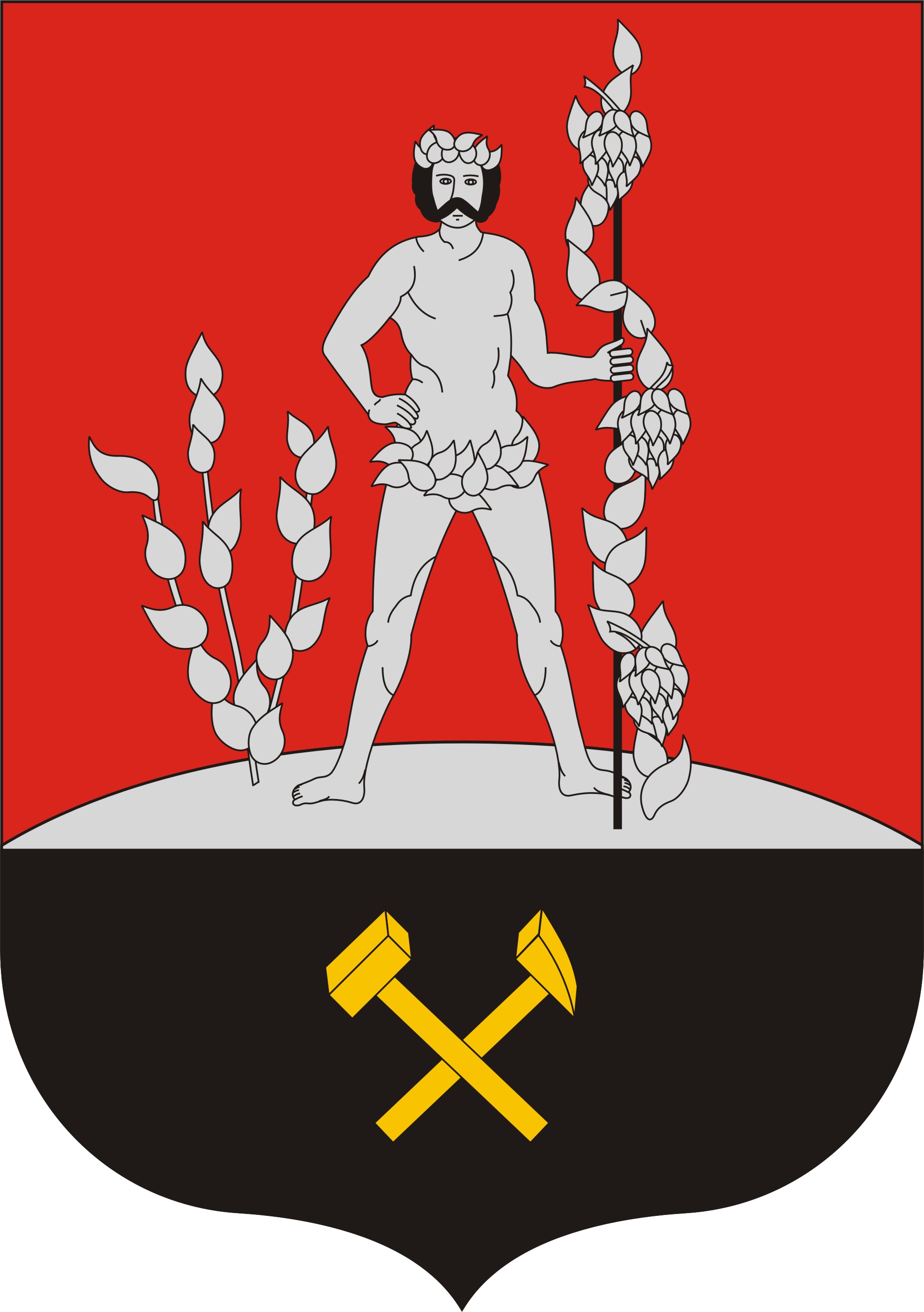 Komló város címere Komló város