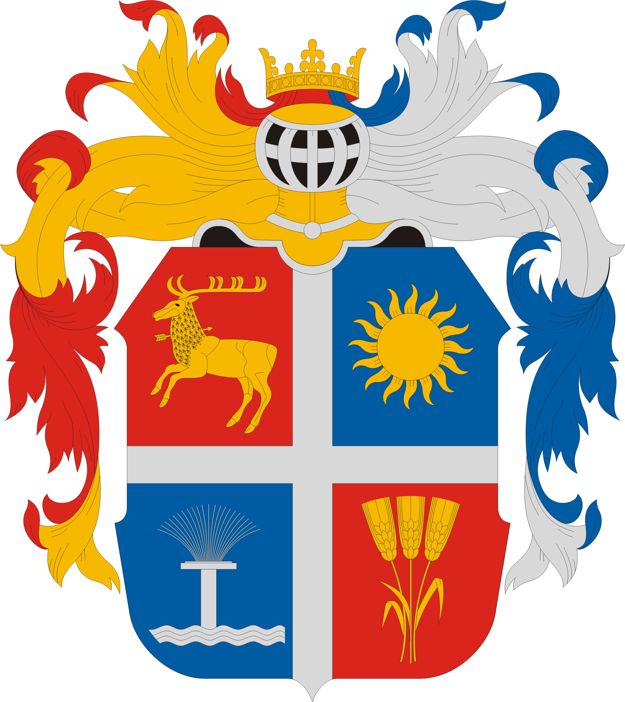 Kótaj község címere Kótaj község
