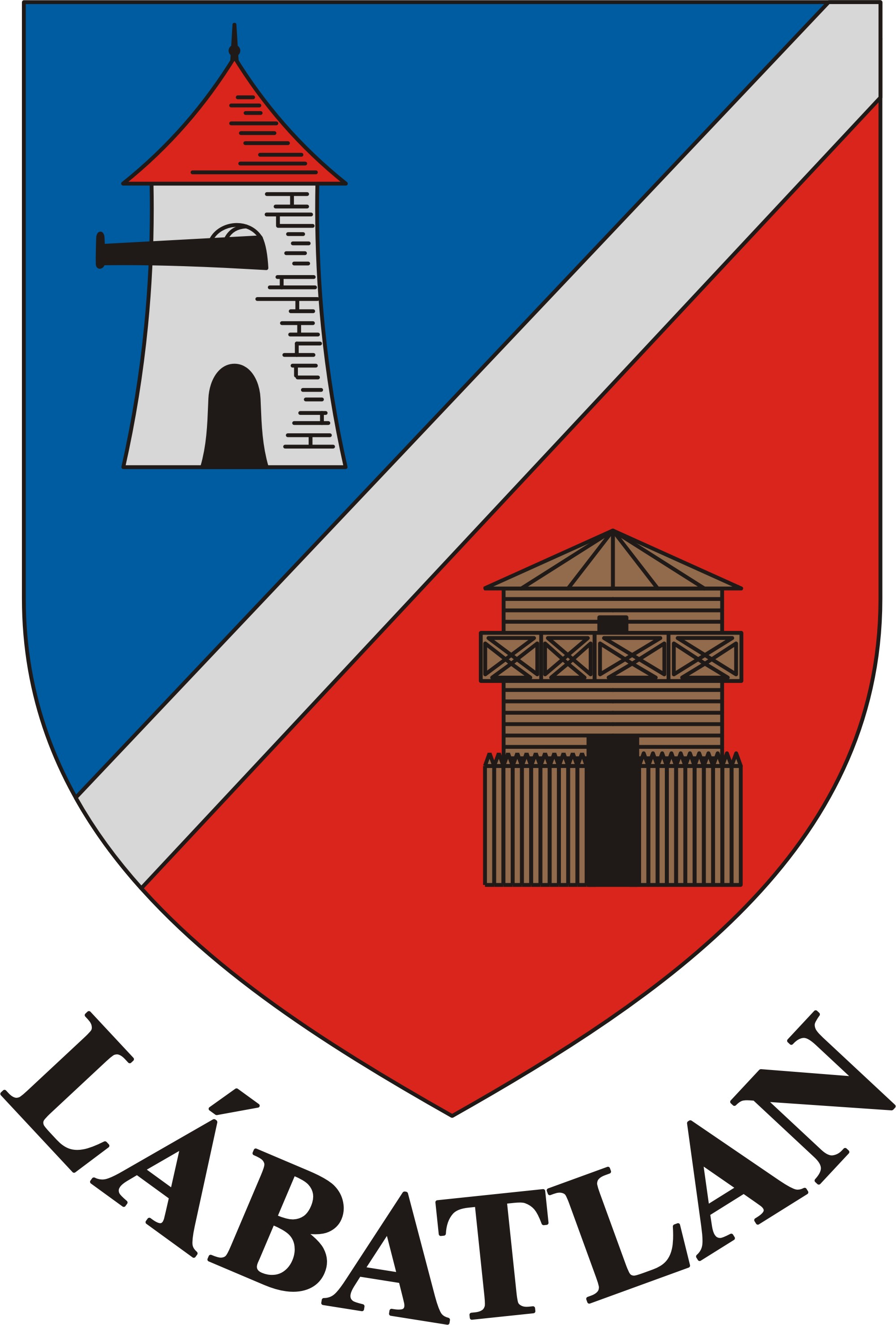 Lábatlan város címere Lábatlan város