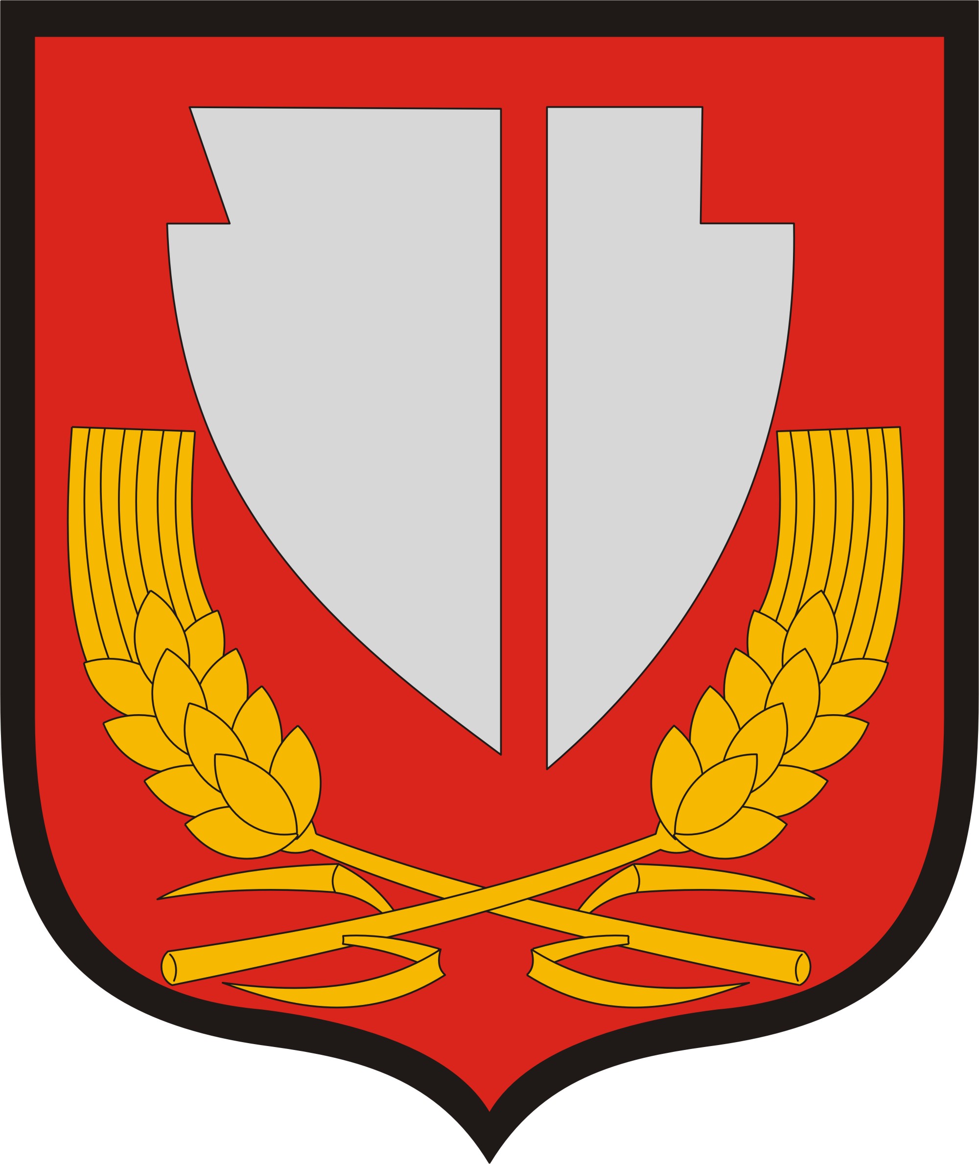 Látrány község címere Látrány község