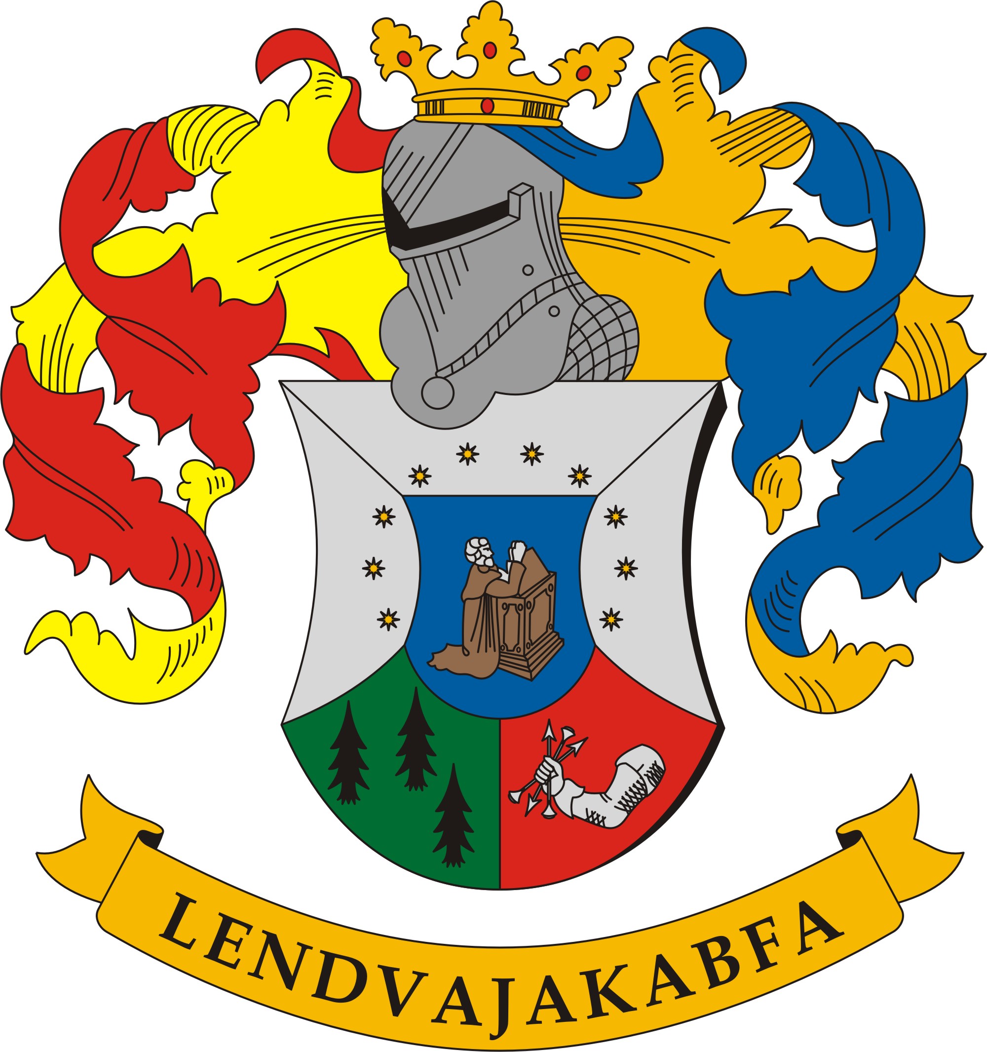 Lendvajakabfa község címere Lendvajakabfa község