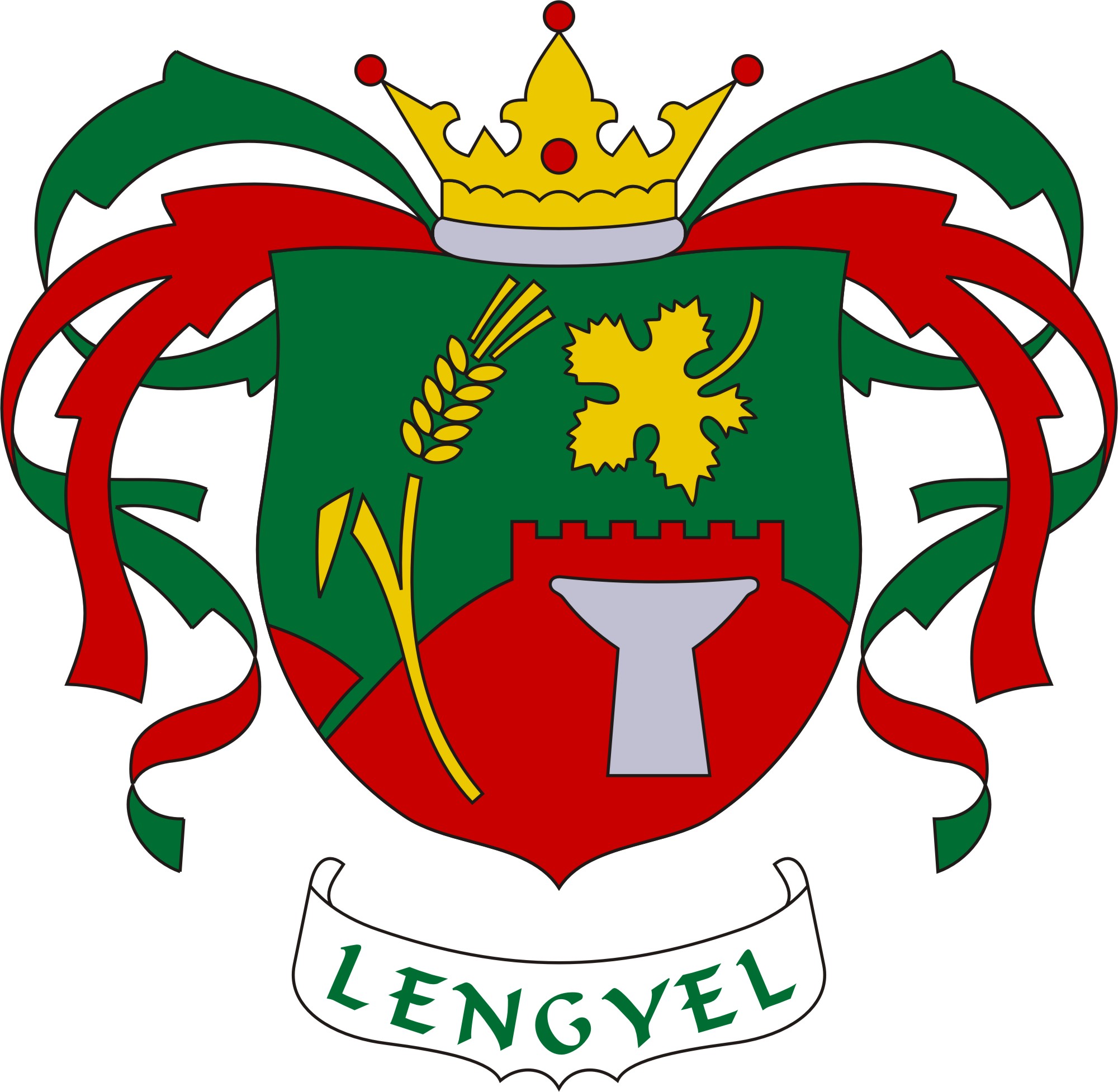 Lengyel község címere Lengyel község
