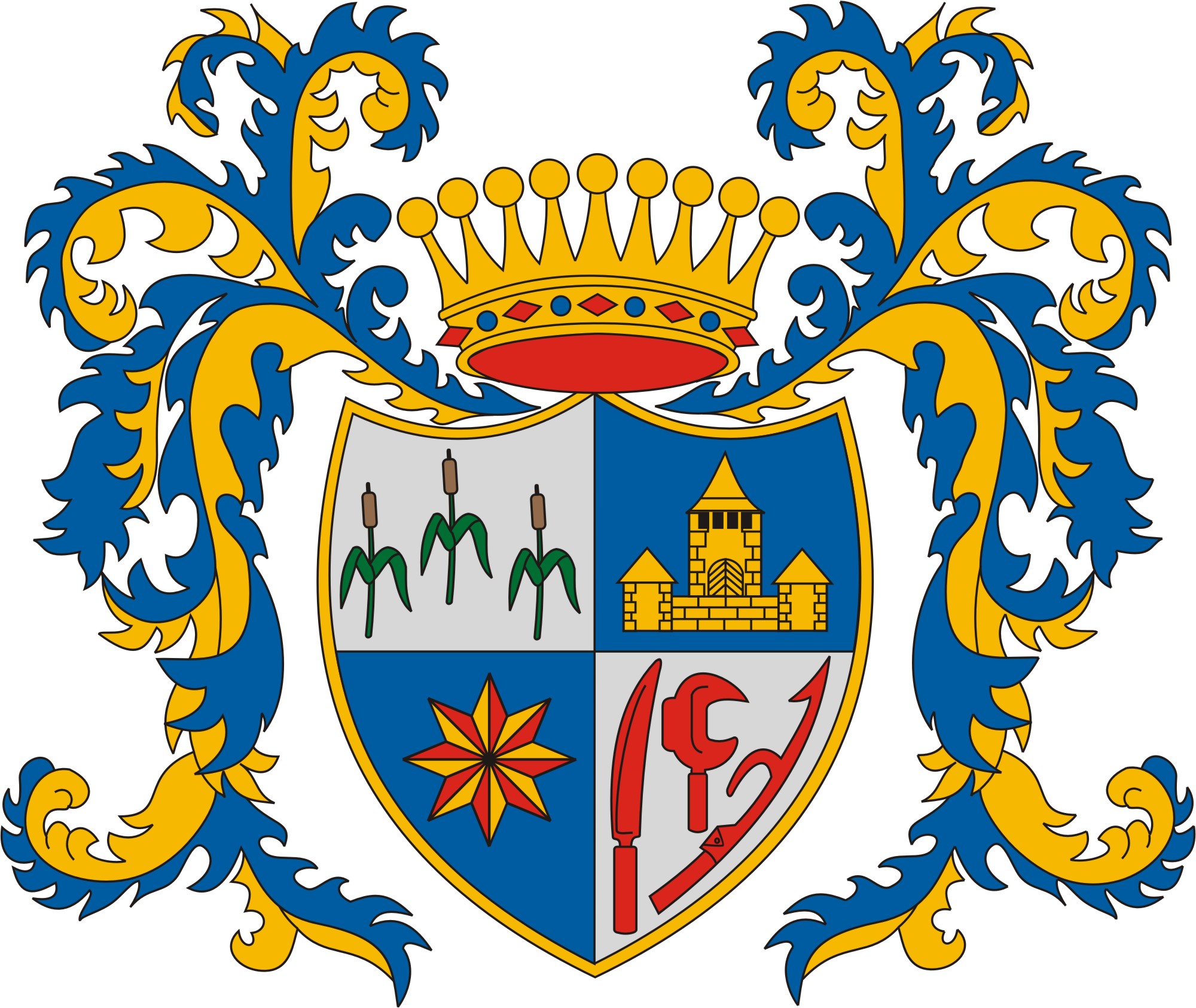 Lepsény nagyközség címere Lepsény nagyközség