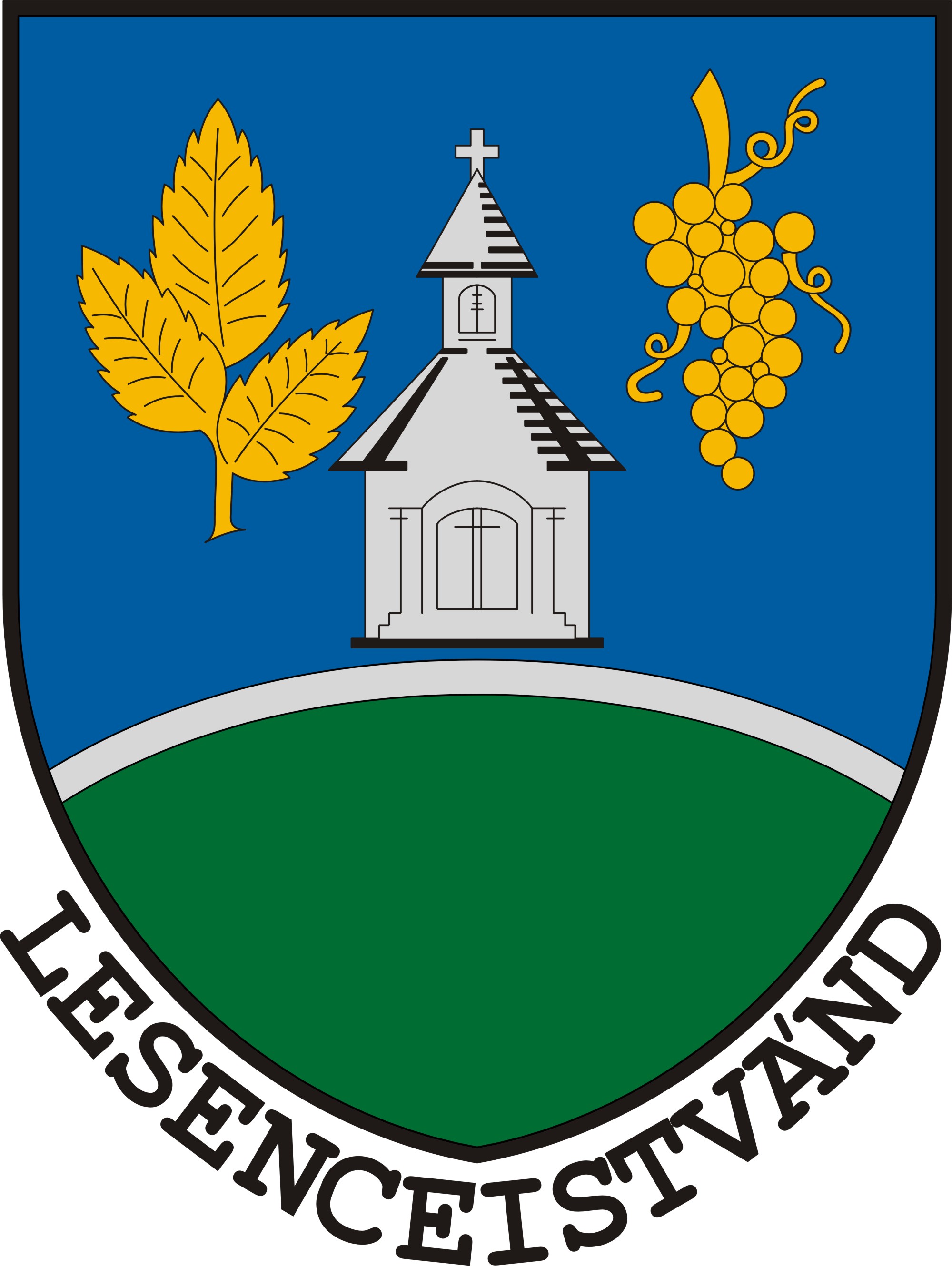Lesenceistvánd község címere Lesenceistvánd község