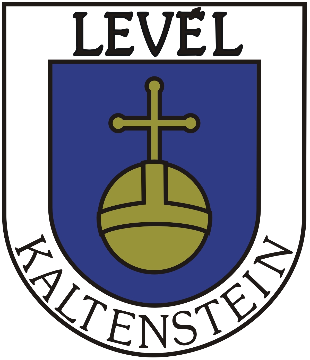 Levél község címere Levél község