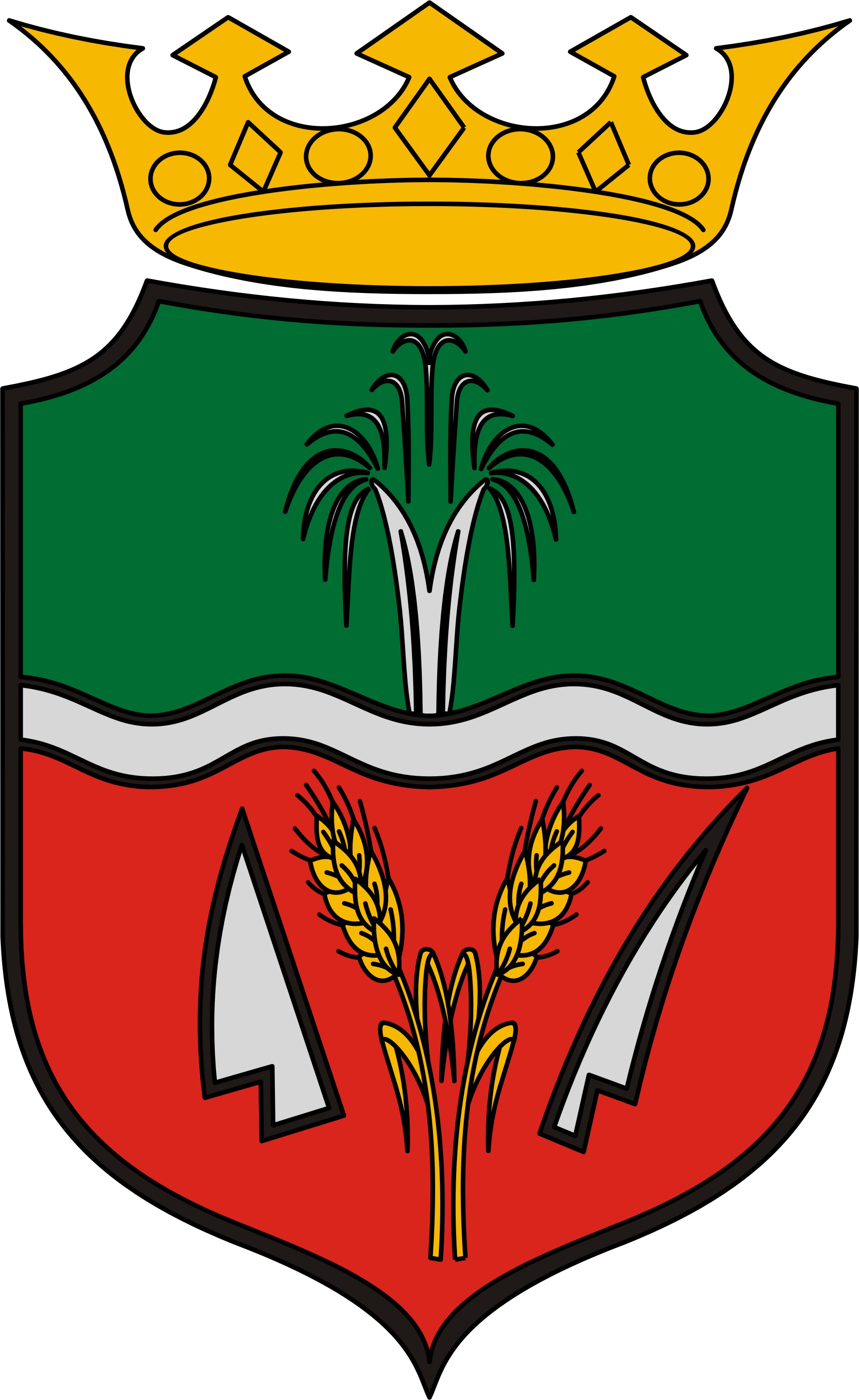 Lipót község címere Lipót község