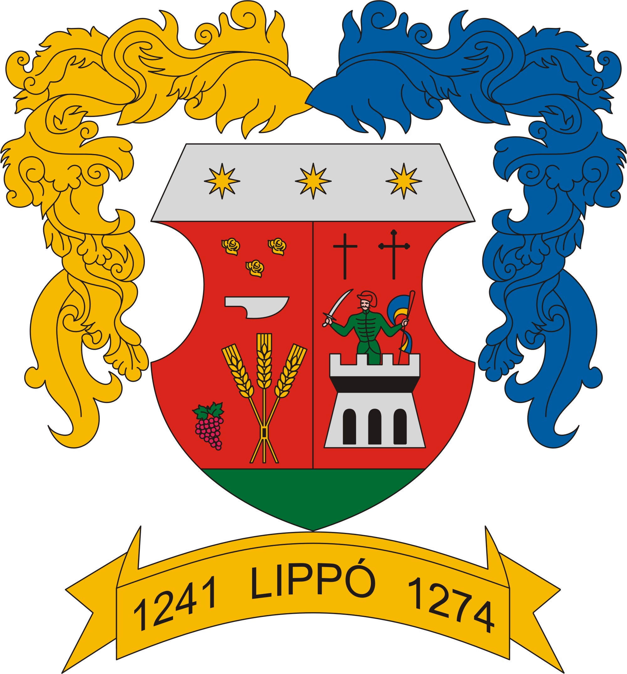 Lippó község címere Lippó község