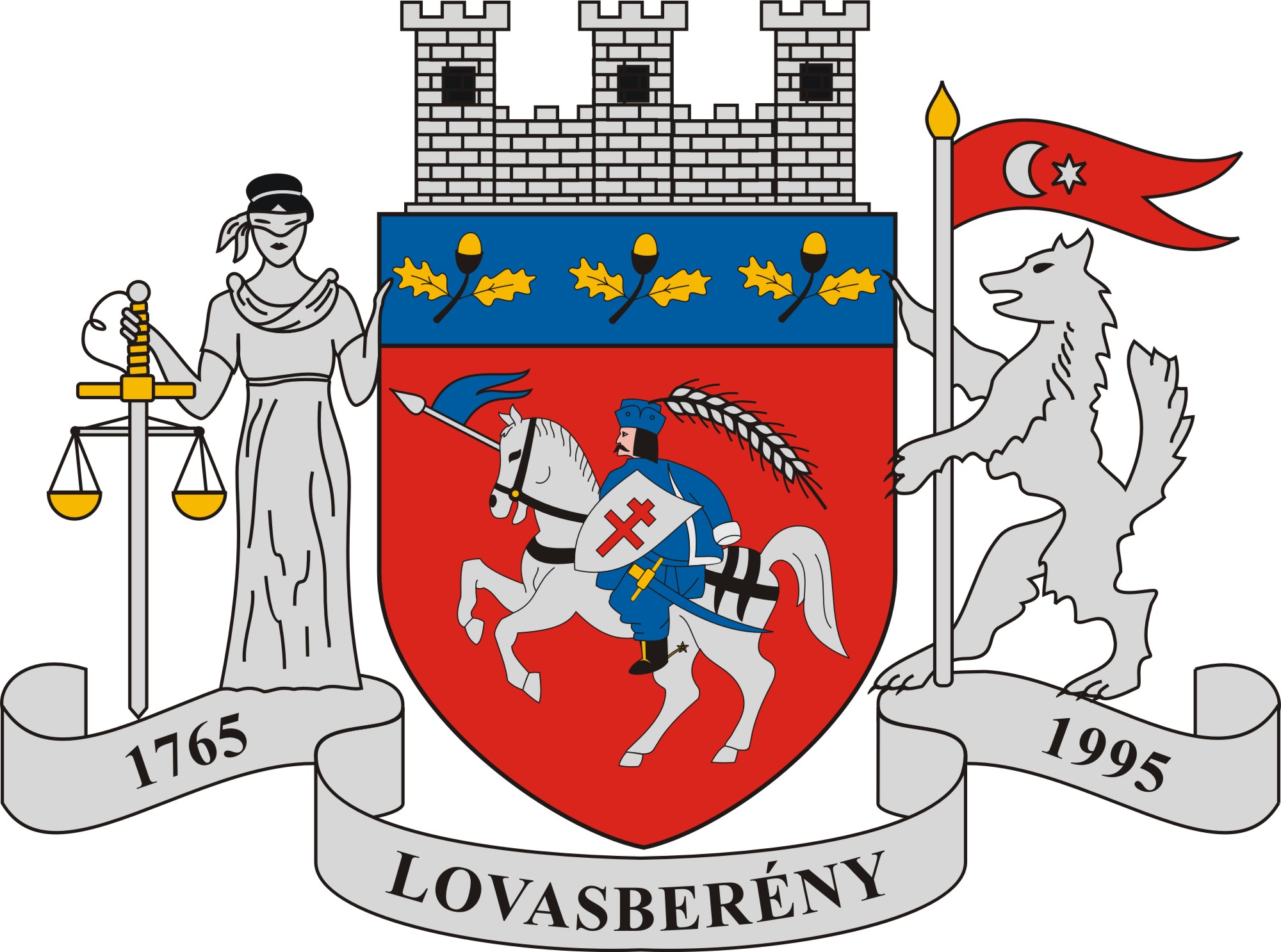 Lovasberény község címere Lovasberény község