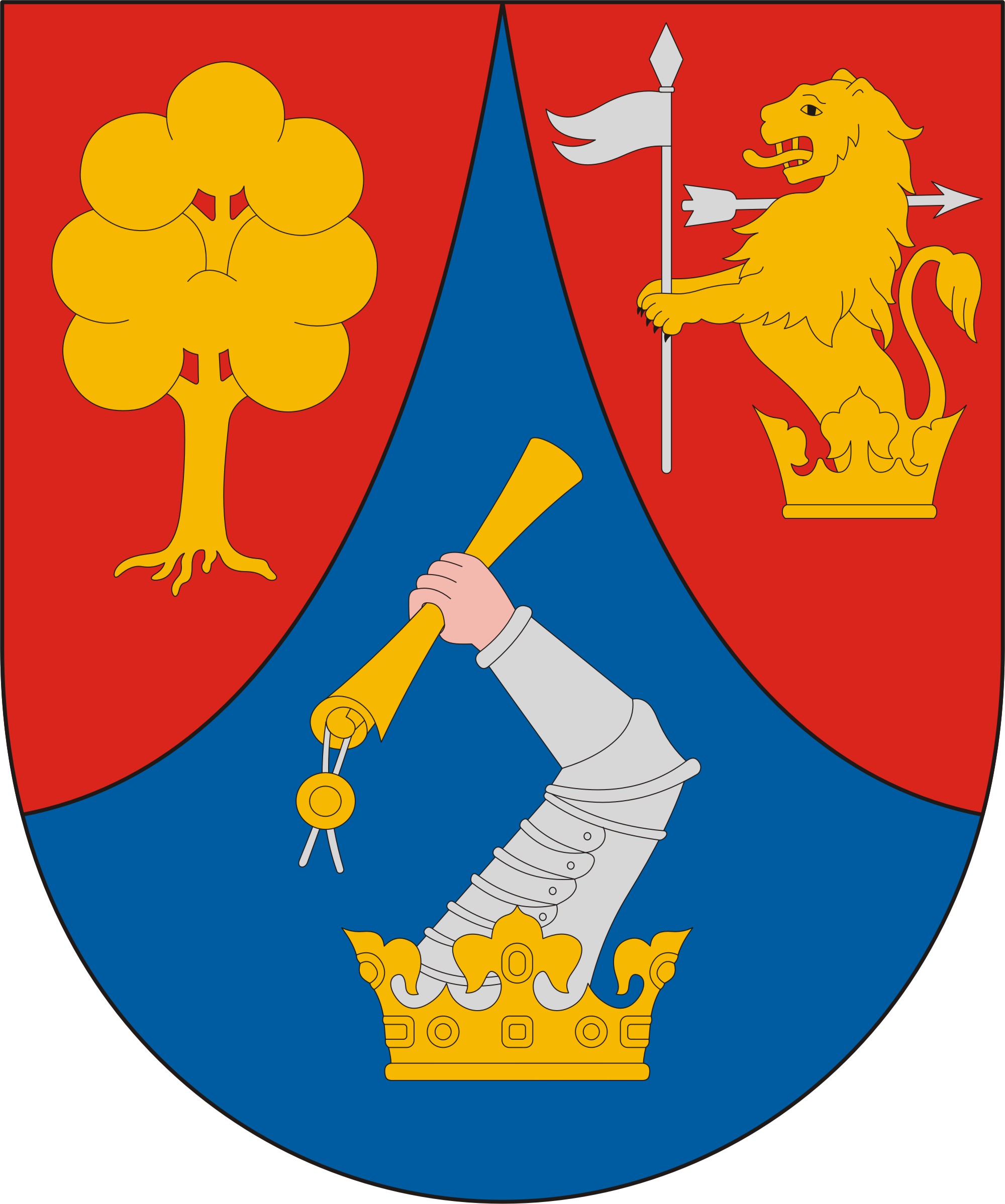 Magyaratád község címere Magyaratád község