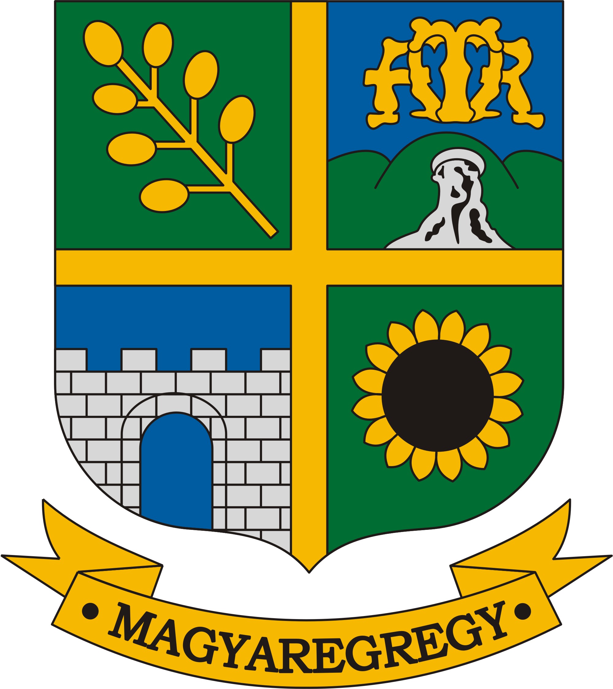 Magyaregregy község címere Magyaregregy község