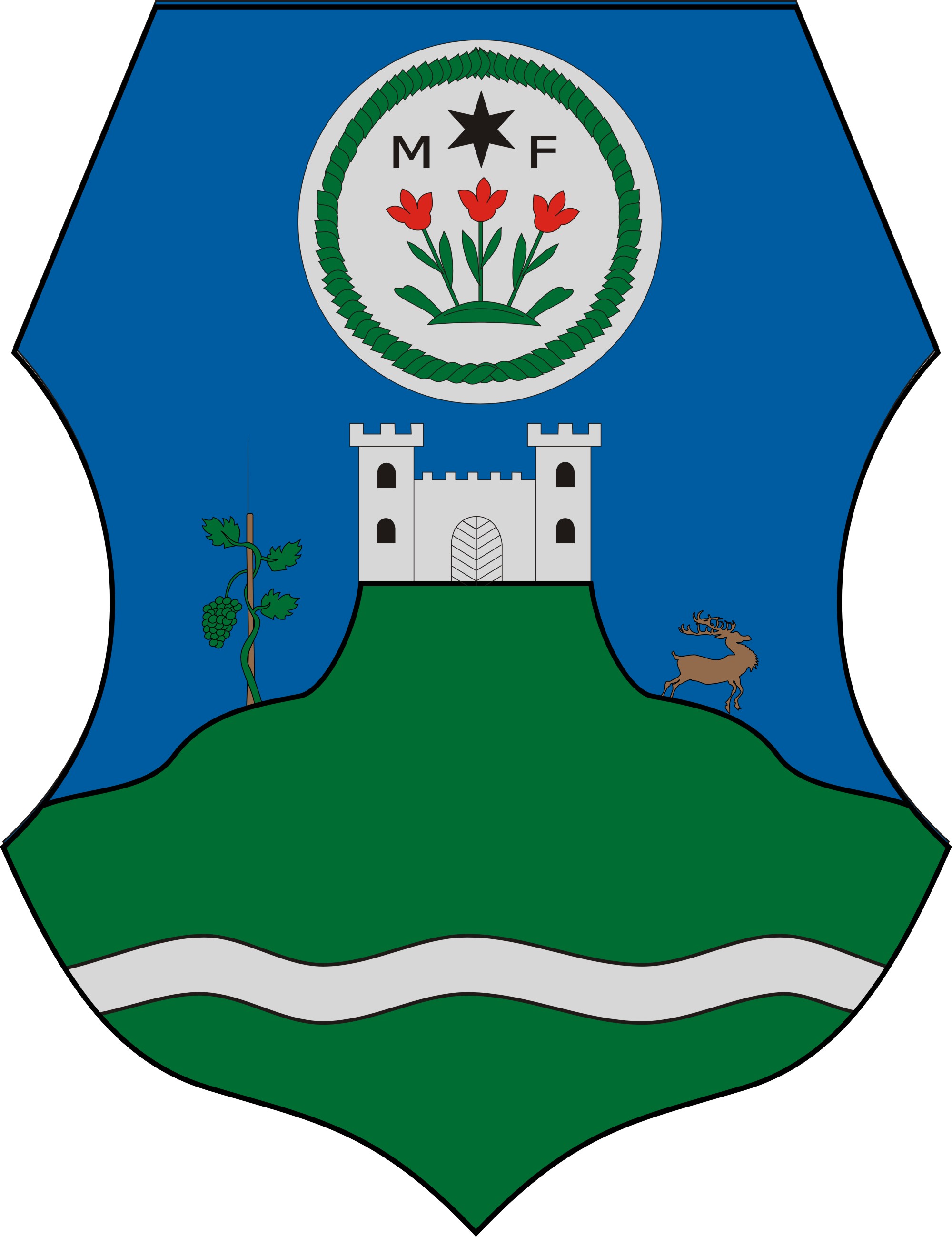 Markaz község címere Markaz község