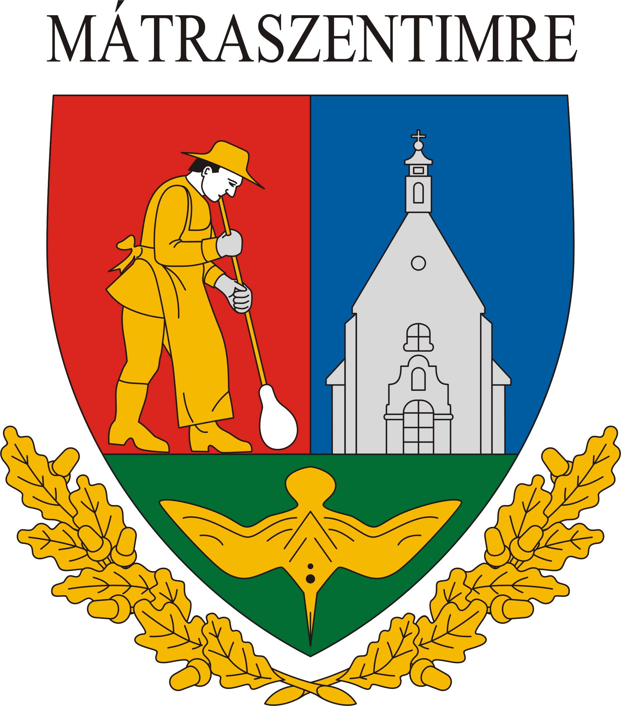 Mátraszentimre község címere Mátraszentimre község