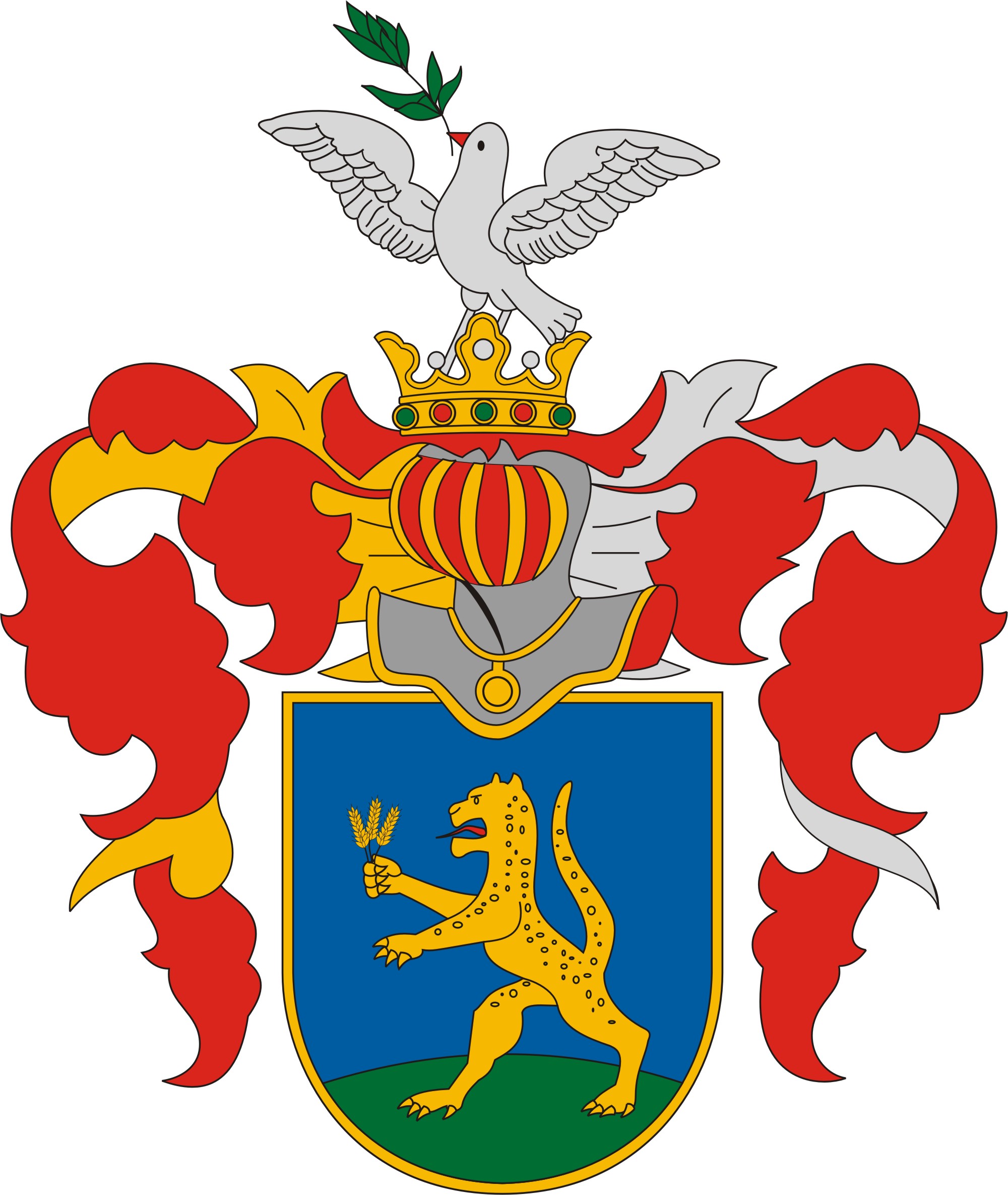 Mezőszentgyörgy község címere Mezőszentgyörgy község