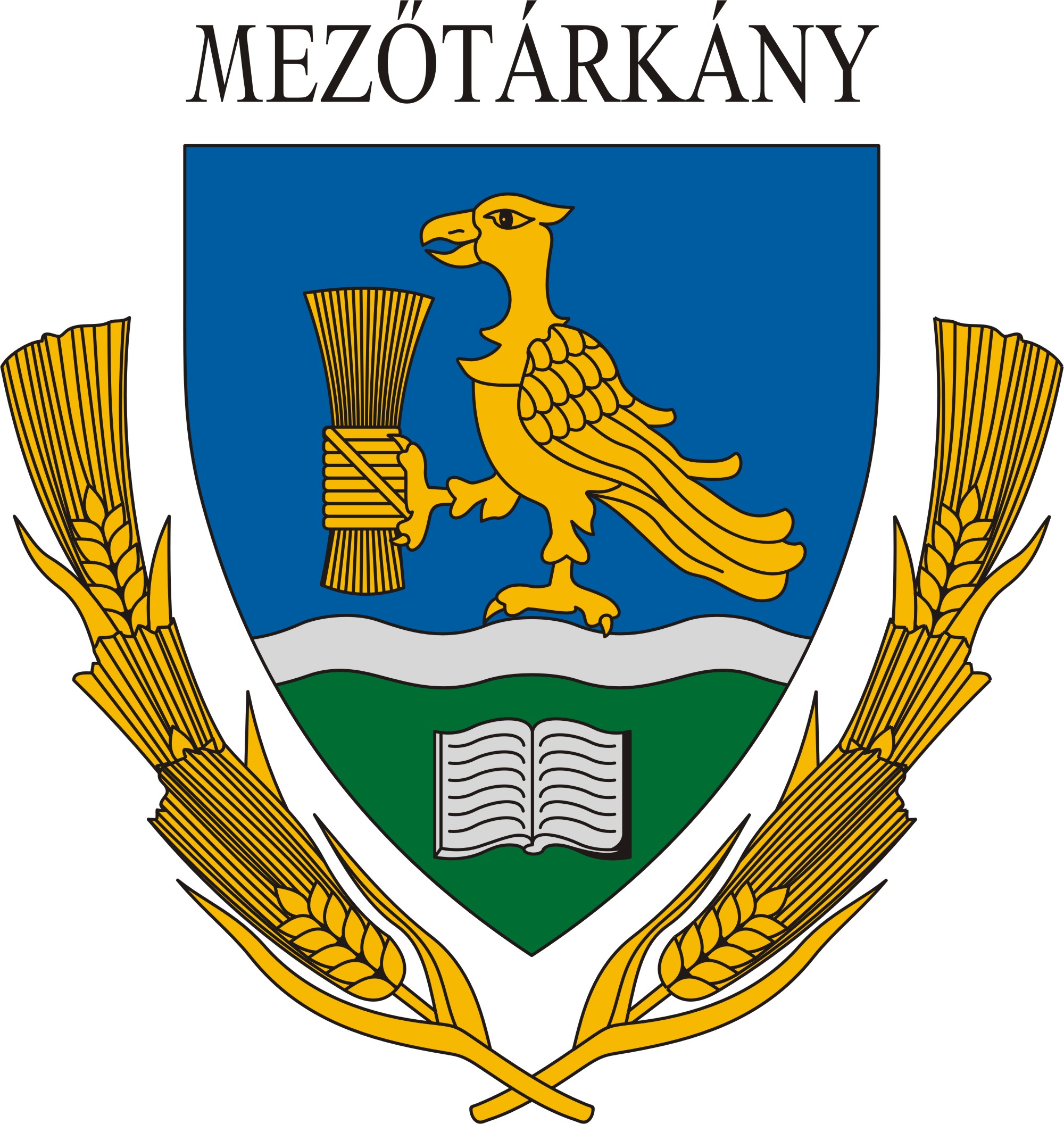 Mezőtárkány község címere Mezőtárkány község