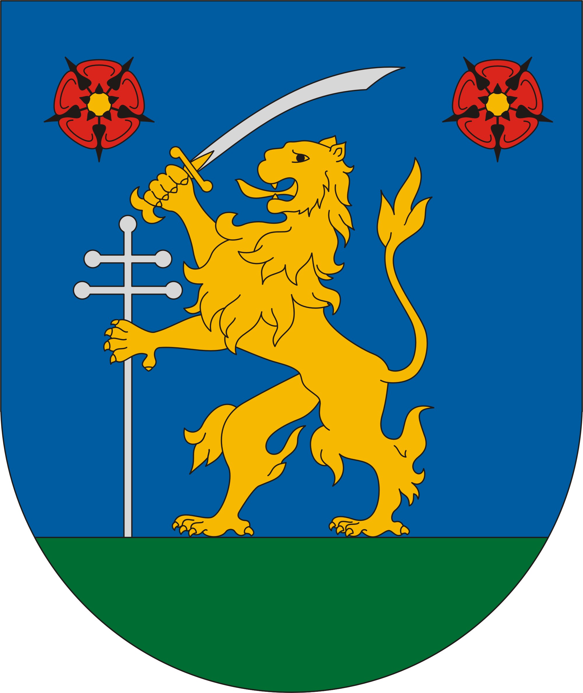 Miklósi község címere Miklósi község