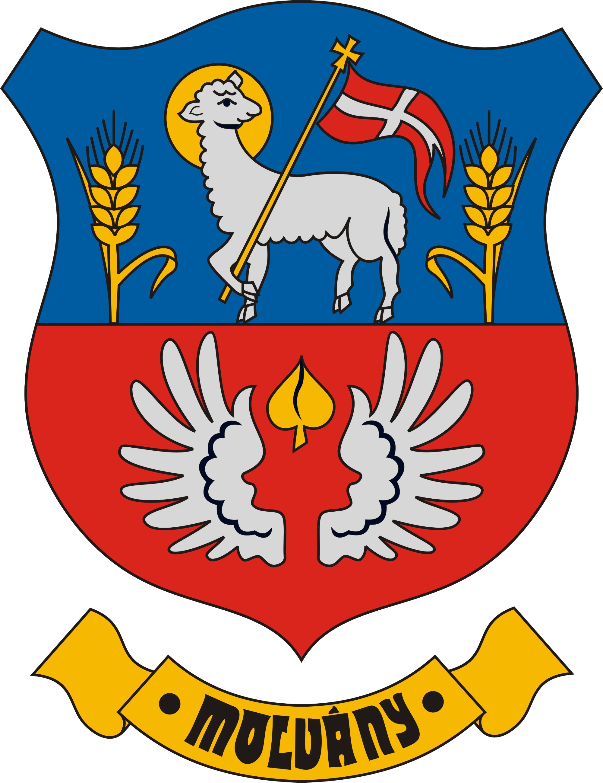 Molvány község címere Molvány község
