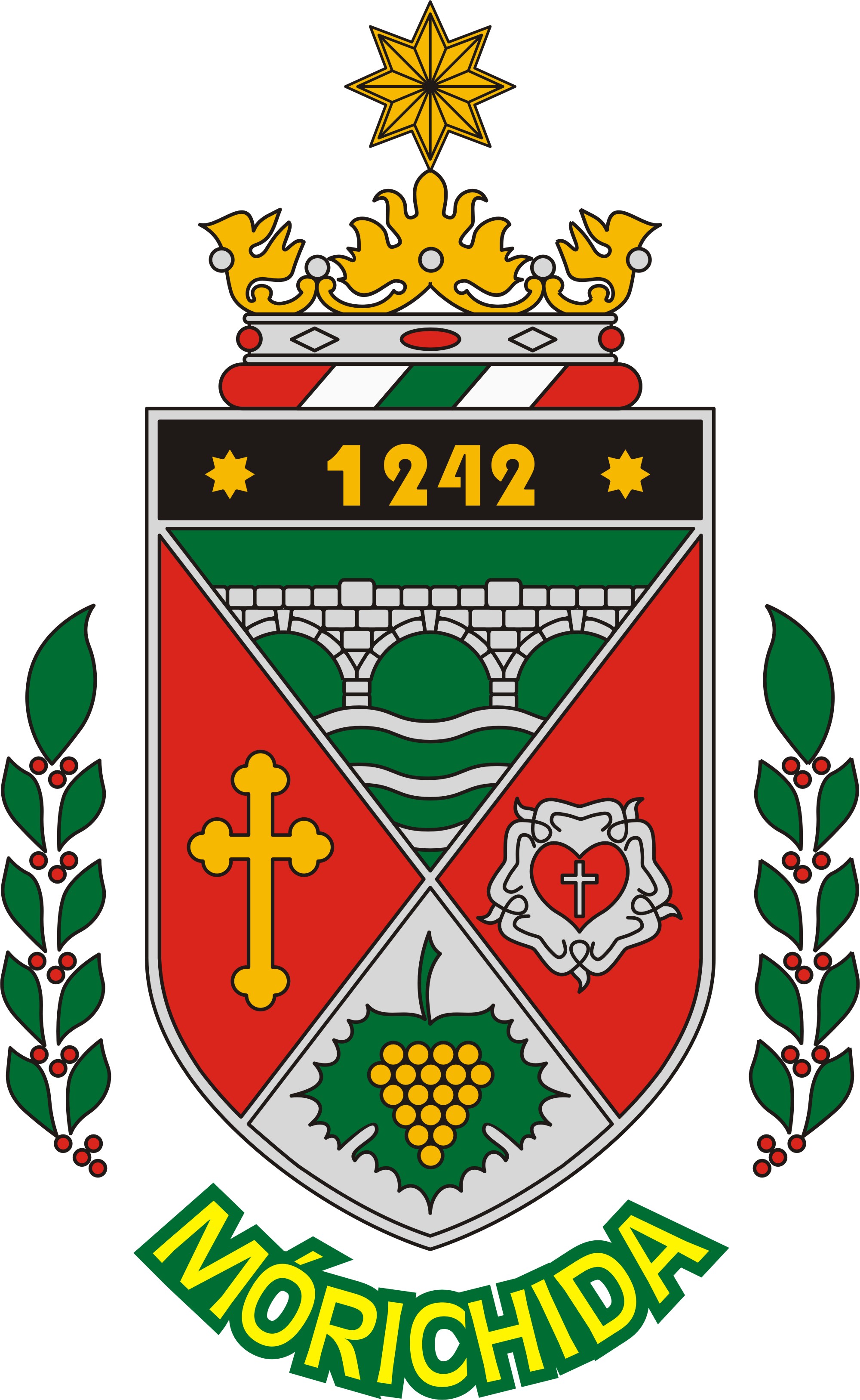 Mórichida község címere Mórichida község
