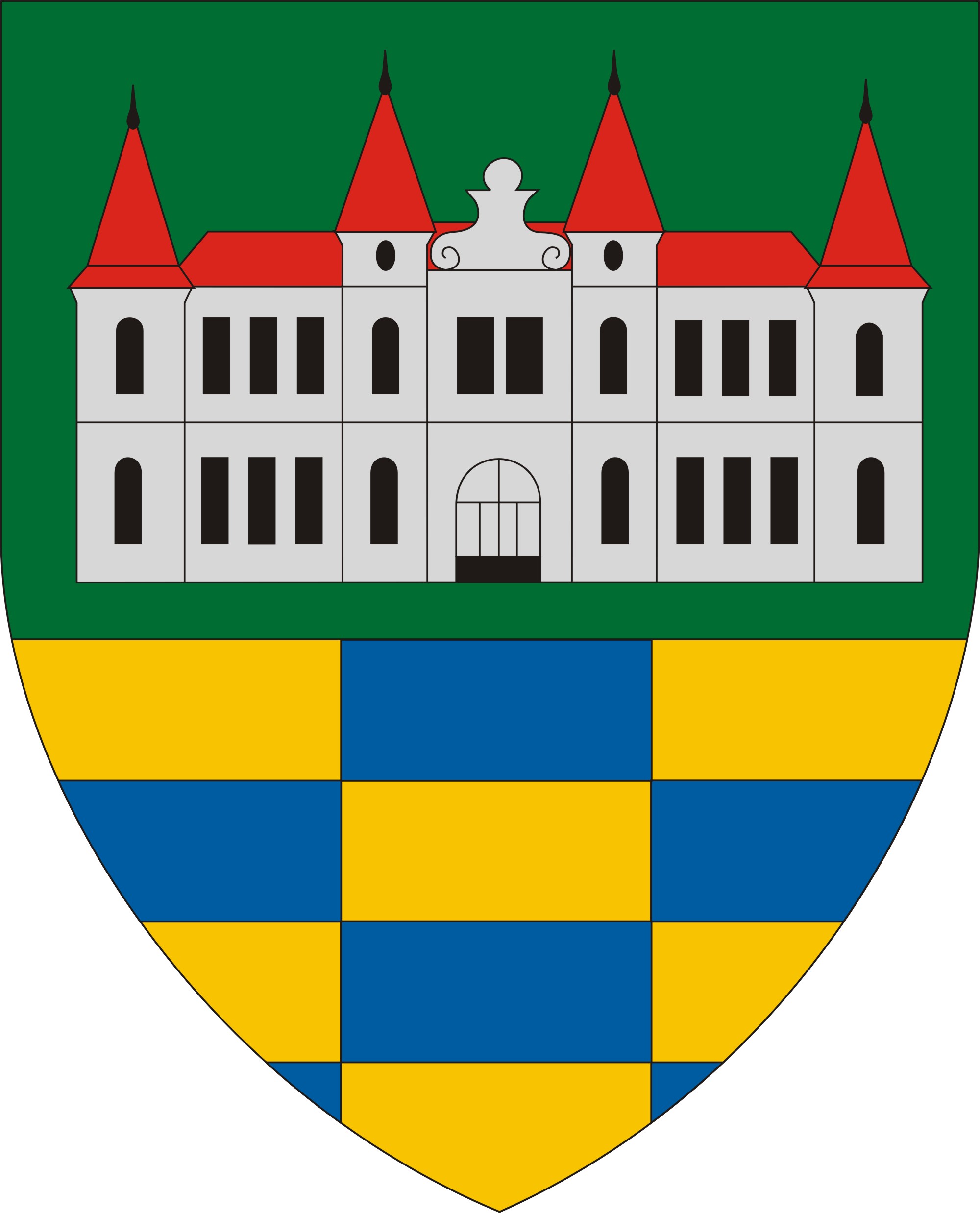 Mosdós község címere Mosdós község