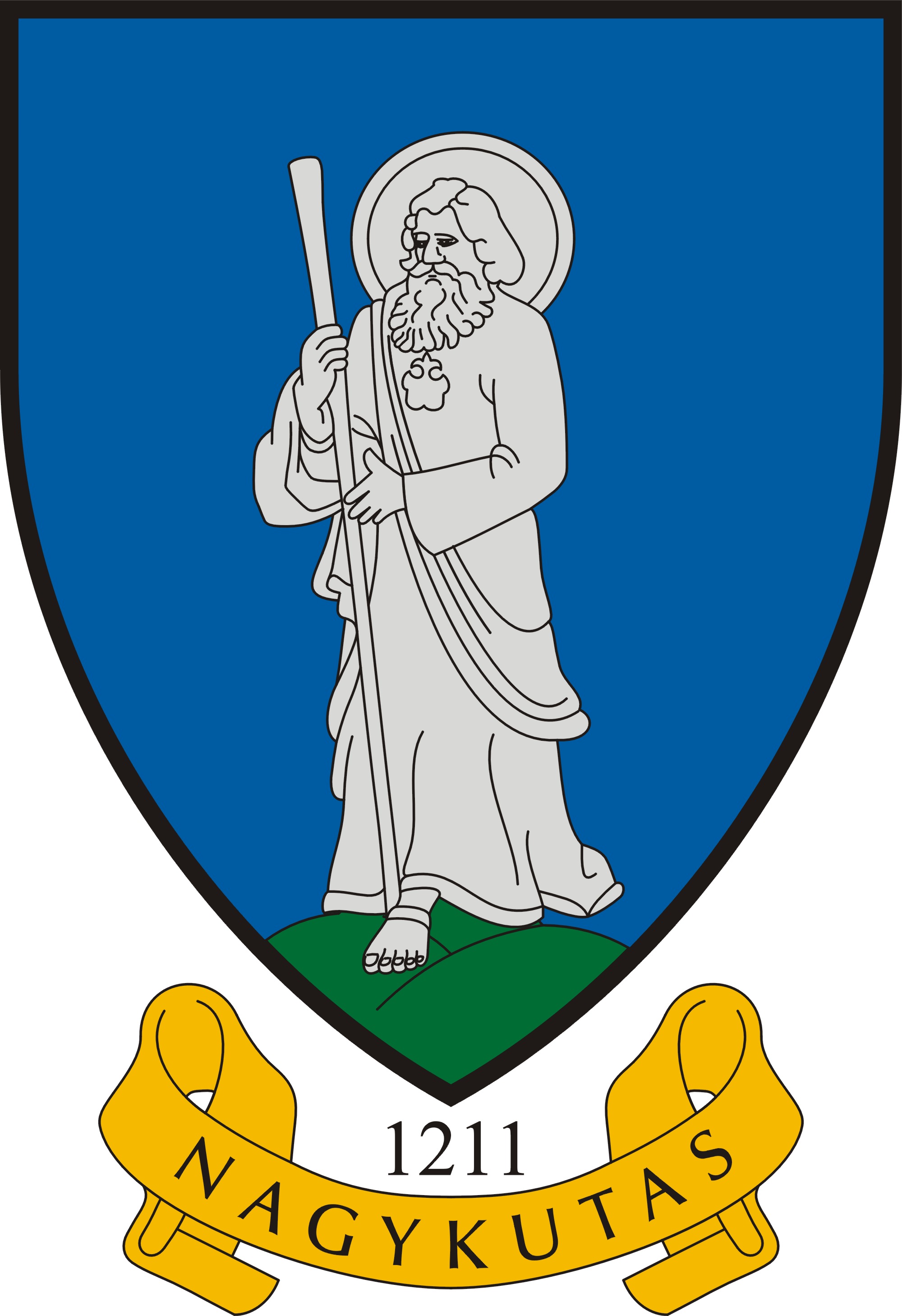 Nagykutas község címere Nagykutas község