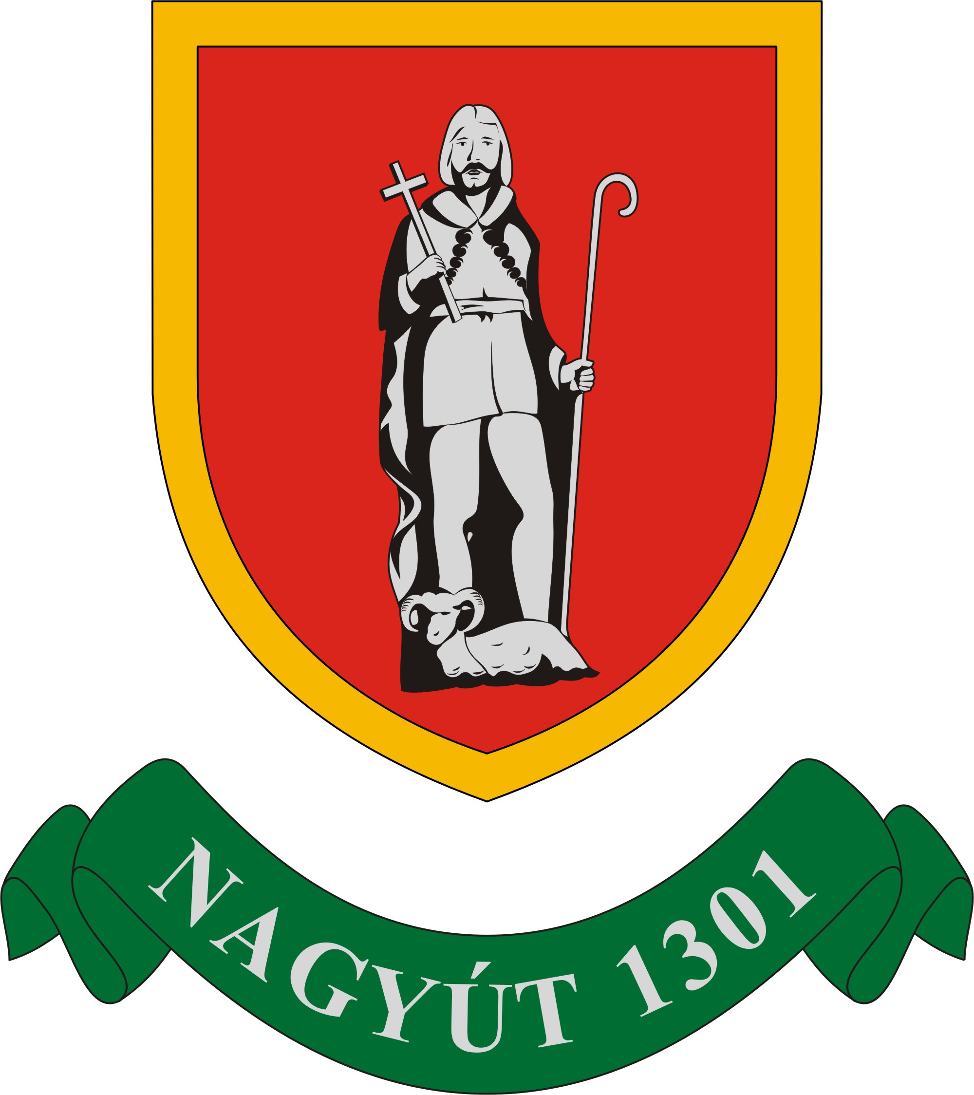Nagyút község címere Nagyút község