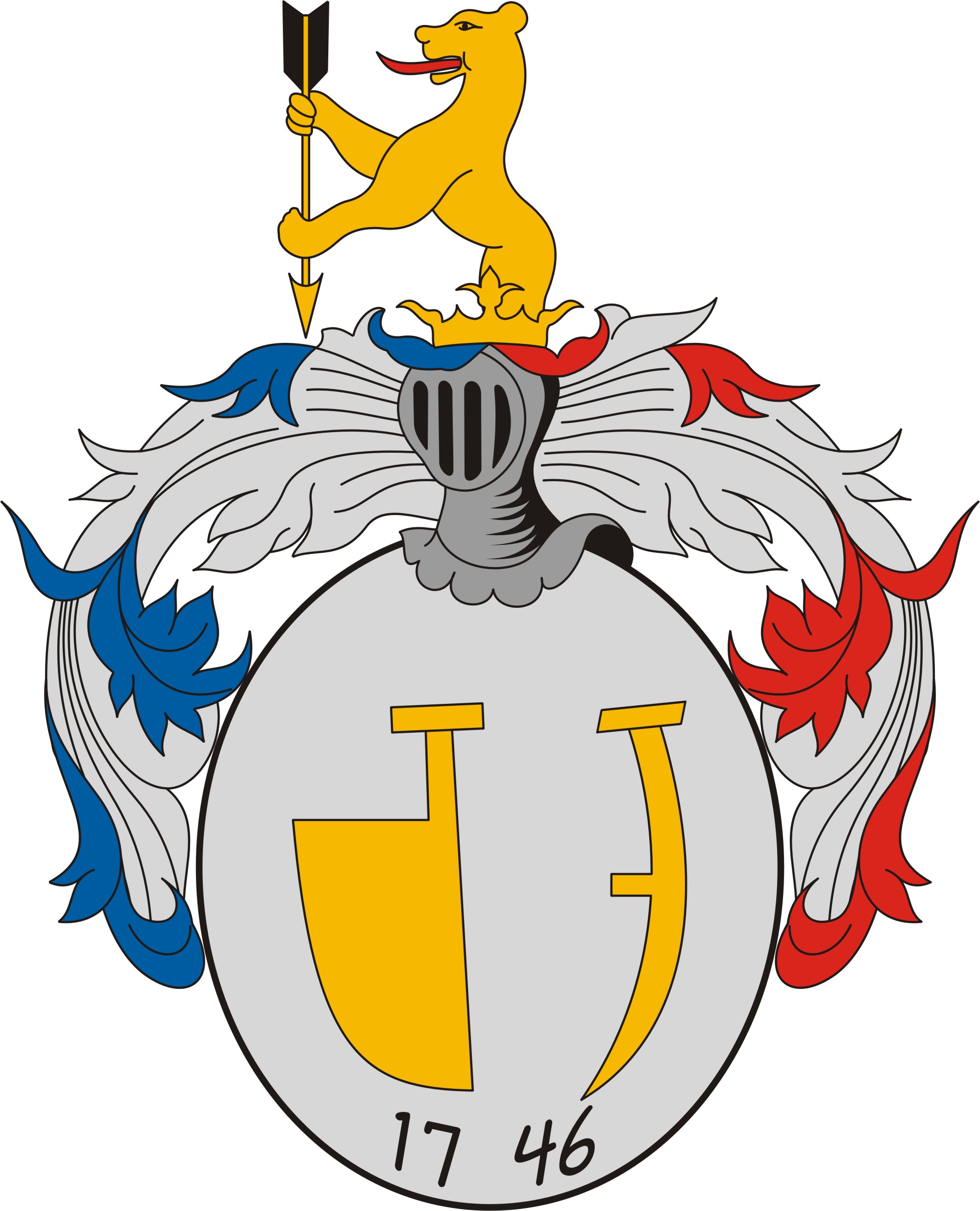 Nagyvisnyó község címere Nagyvisnyó község